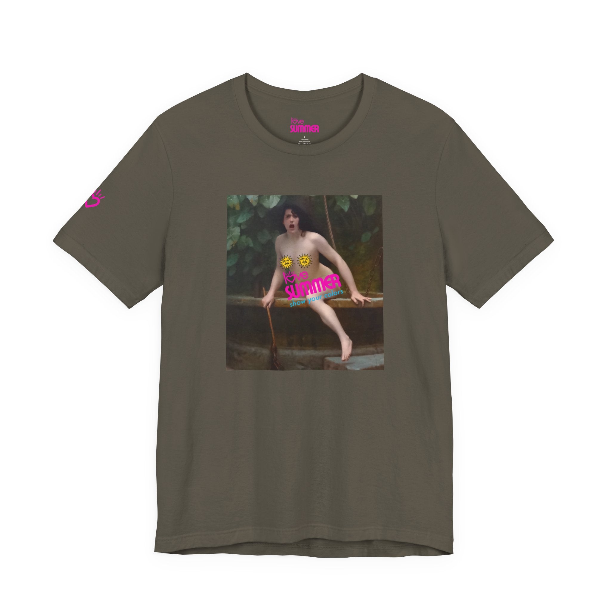 The Love Summer Studio Tee // Premium Cotton Unisex T-shirt- Art Logo Graphic