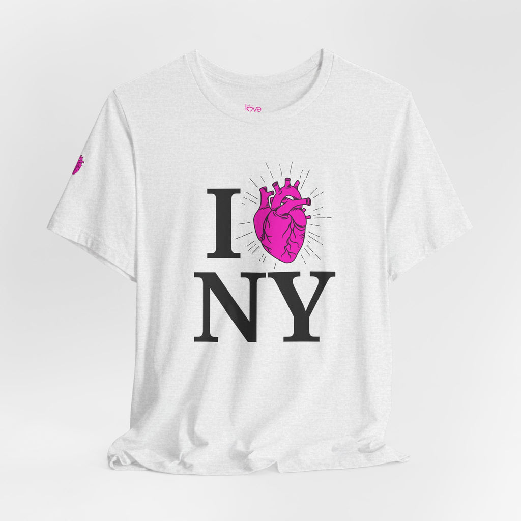I (Vibe) Heart NY Tee // Premium Cotton Unisex T-shirt - Iconic Logo Tee
