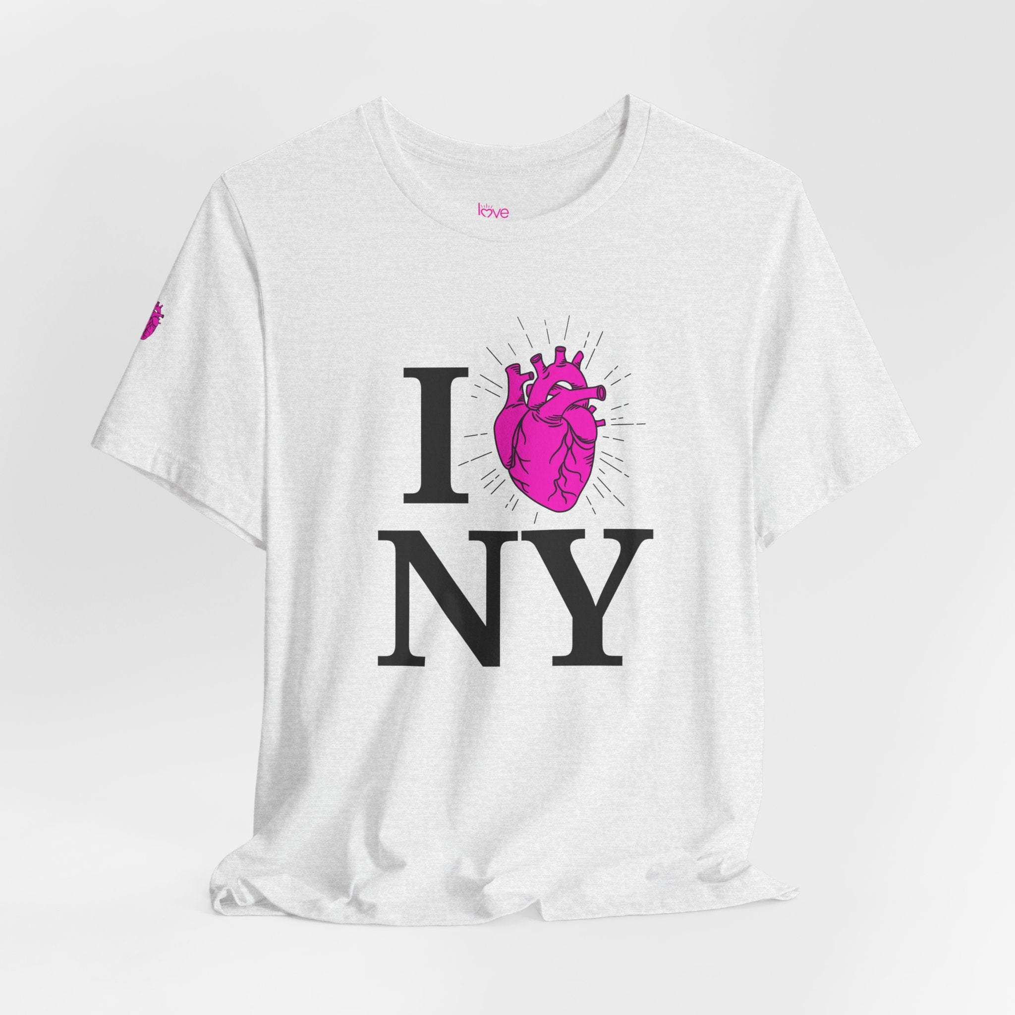 I (Vibe) Heart NY Tee // Premium Cotton Unisex T-shirt - Iconic Logo Tee