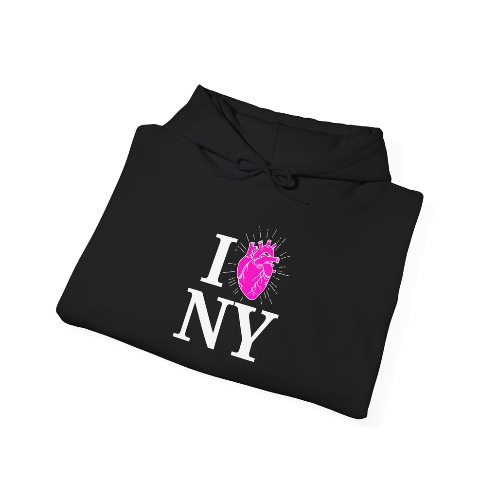 I (Vibe) Heart NY Hoodie // Soft Cotton Hooded Sweatshirt - Iconic Logo Hoodie
