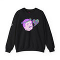SPEAK LOVE — Cozy Sweatshirt | Pop Art Heart Design