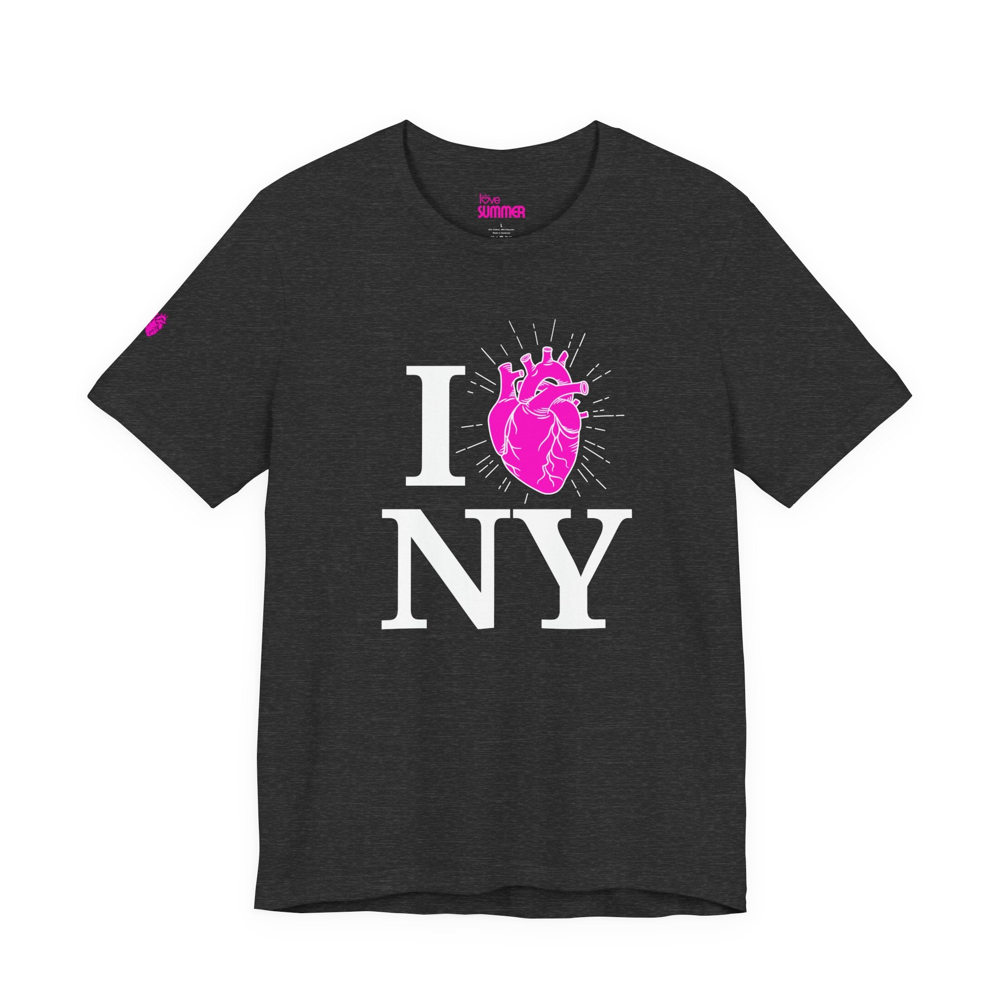 I (Vibe) Heart NY Tee // Premium Cotton Unisex T-shirt - Iconic Logo Tee