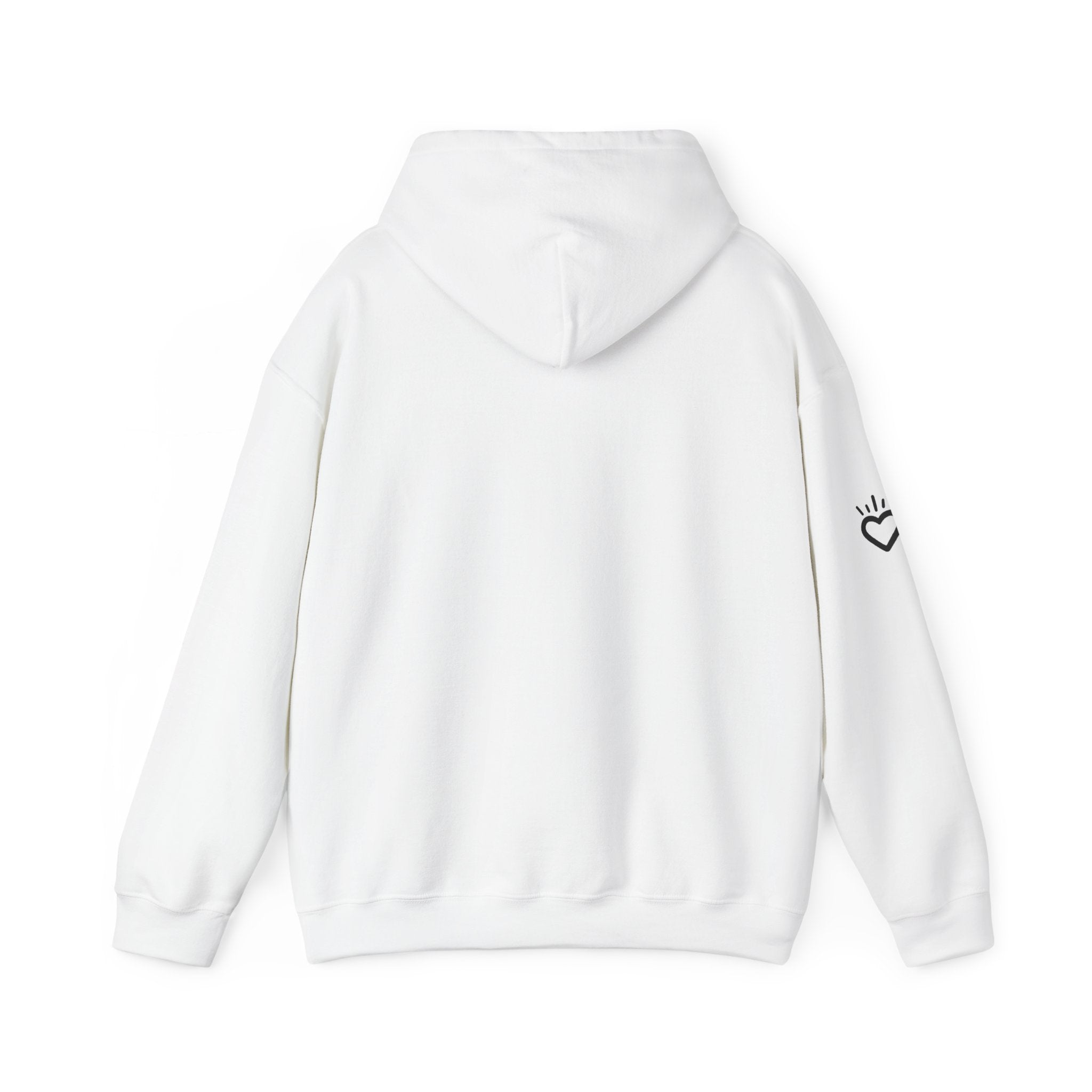 CASH POOR/ LOVE RICH Hoodie // Soft Cotton Hooded Sweatshirt - Statement Hoodie