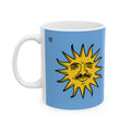 EL SOL Pedro Pascal Sun Portrait Mug // Durable Ceramic Mug - 11 oz, 15 oz