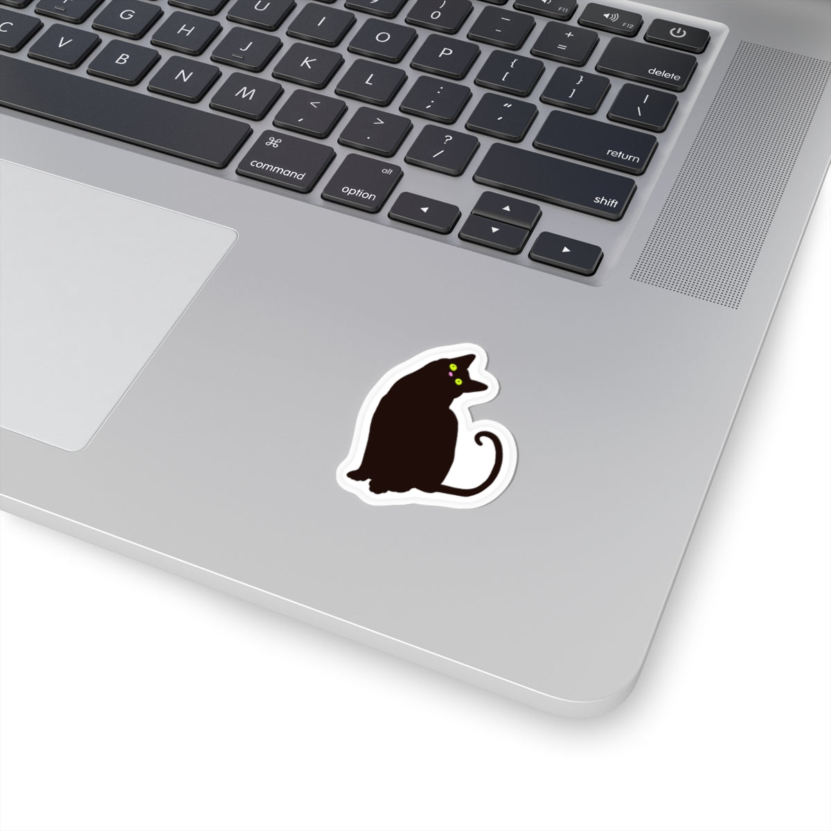 NO THOUGHTS, ONLY MAYHEM — Kiss-Cut Sticker | Funny Cat Vinyl