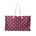 REIGNITE Heart-flame All-Over-Print Weekender Tote Bag // Roomy Weekender Tote - Original Watercolor Art Bag