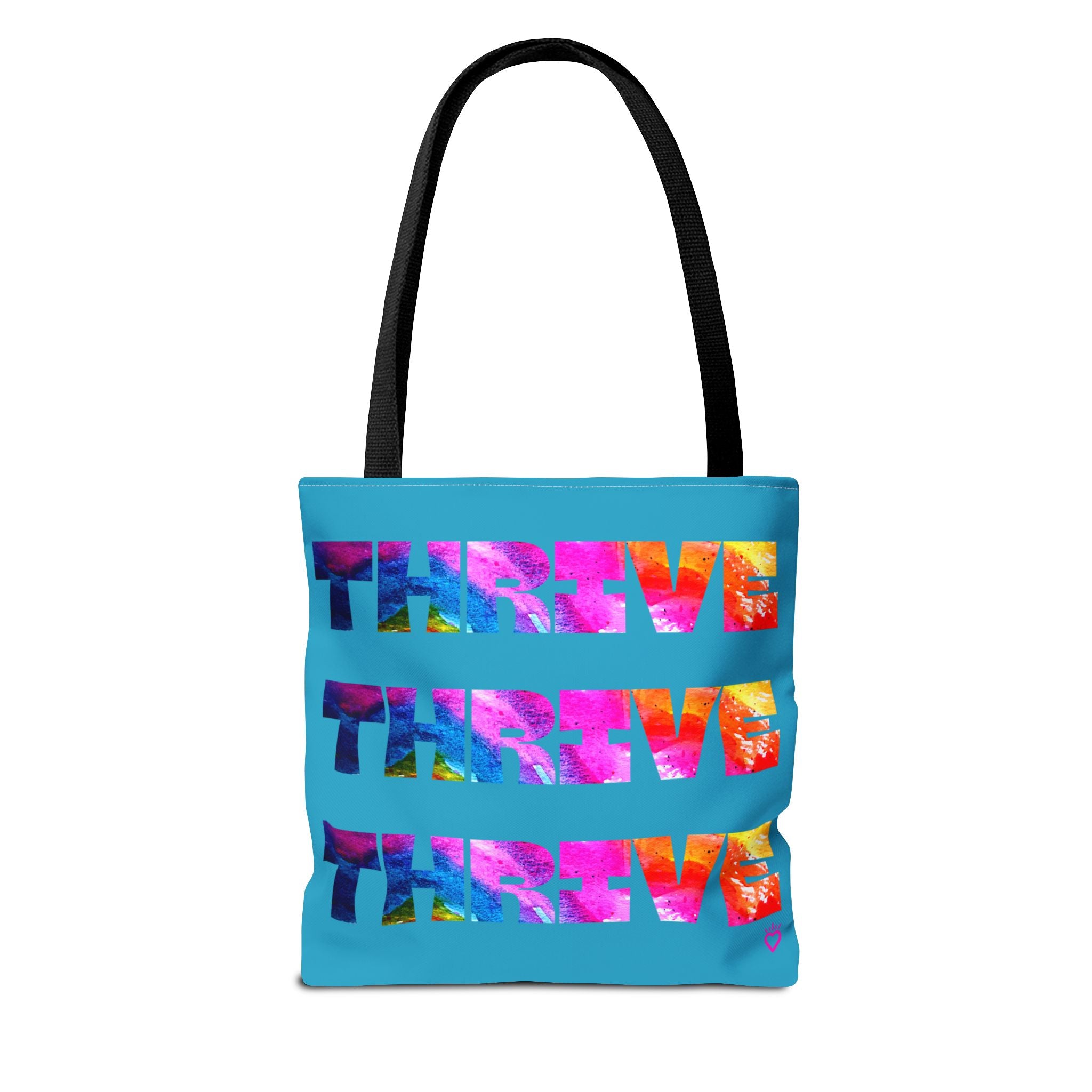 THRIVE Watercolor Everyday Tote Bag // Compact Tote Bag - Inspirational Carryall