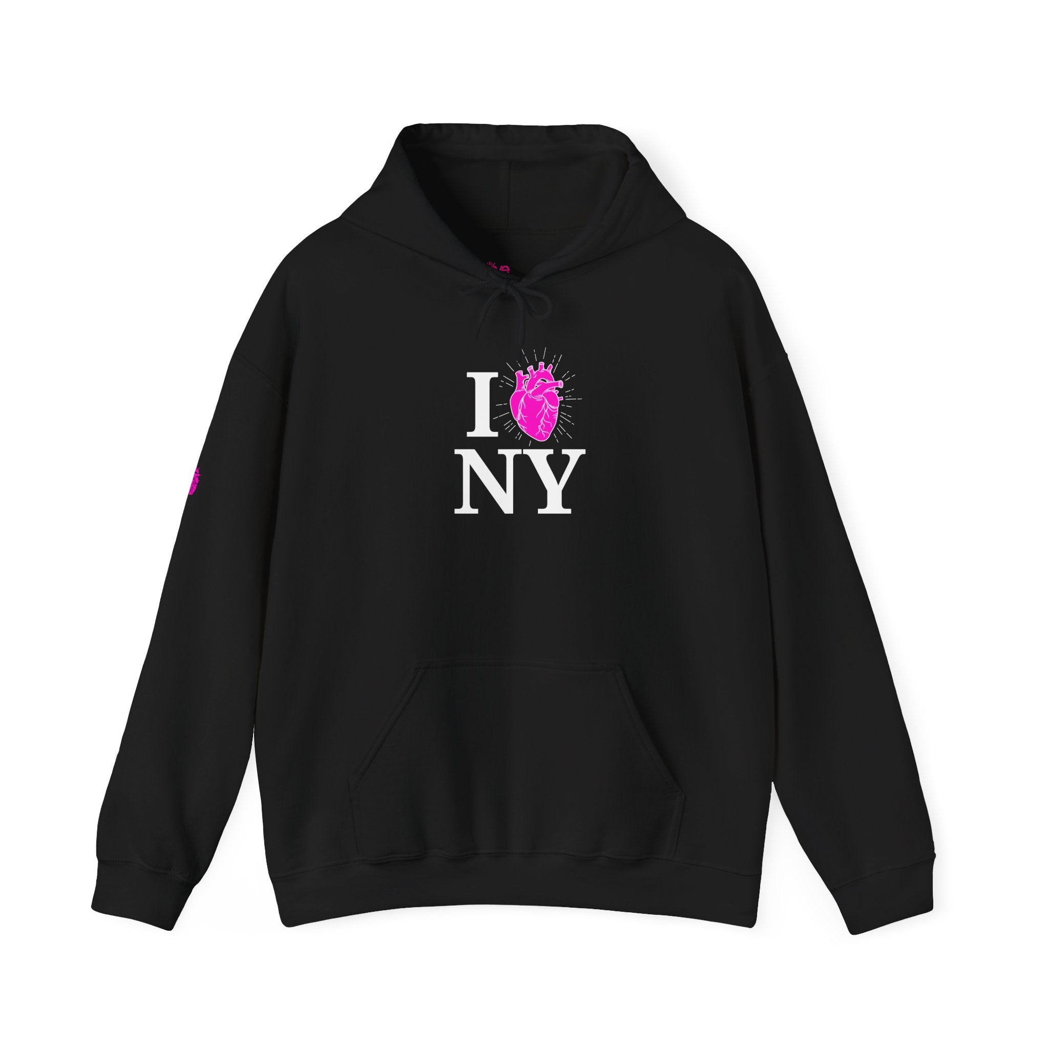 I (Vibe) Heart NY Hoodie // Soft Cotton Hooded Sweatshirt - Iconic Logo Hoodie