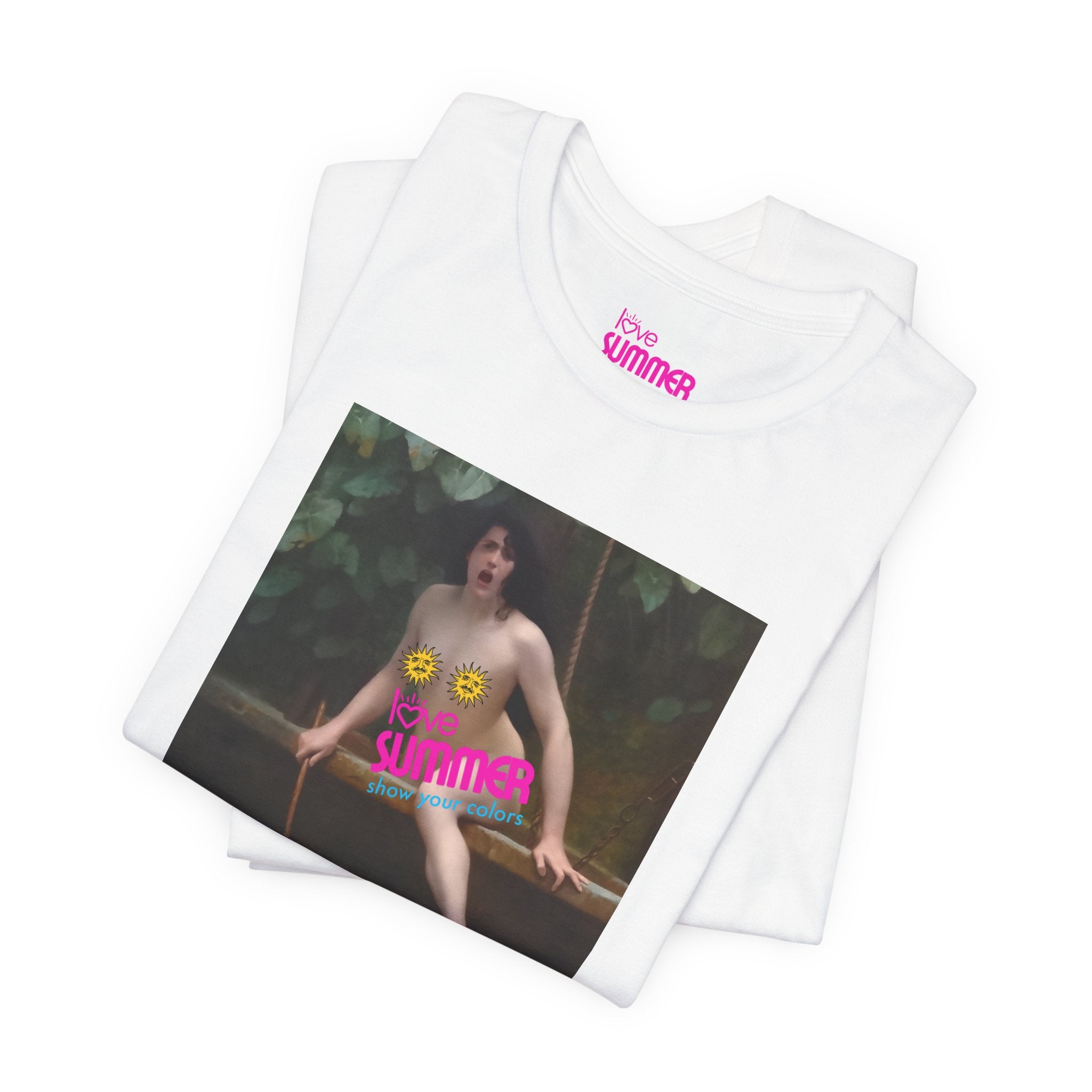 The Love Summer Studio Tee // Premium Cotton Unisex T-shirt- Art Logo Graphic