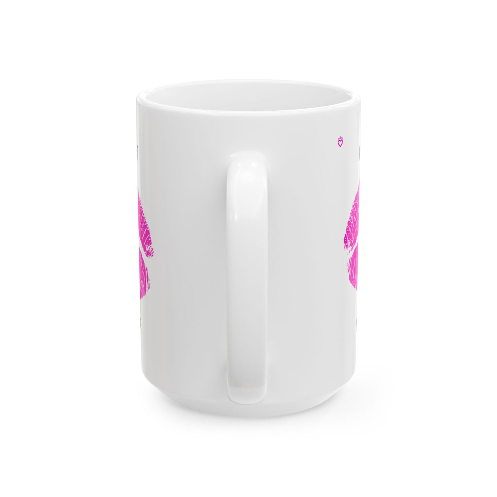 MAKE OUT, NOT WAR Statement Mug // Durable Ceramic Mug - 11 oz, 15 oz