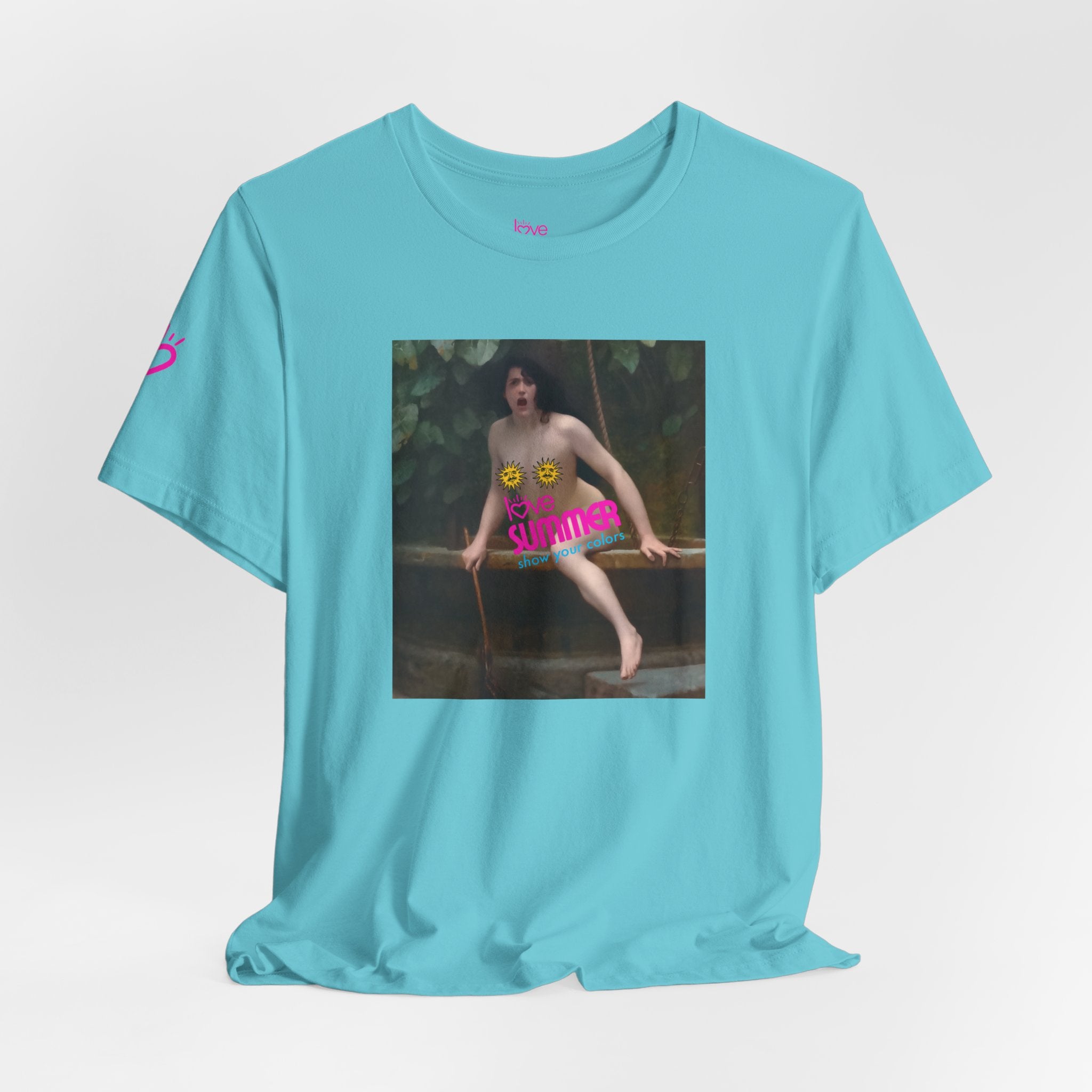 The Love Summer Studio Tee // Premium Cotton Unisex T-shirt- Art Logo Graphic