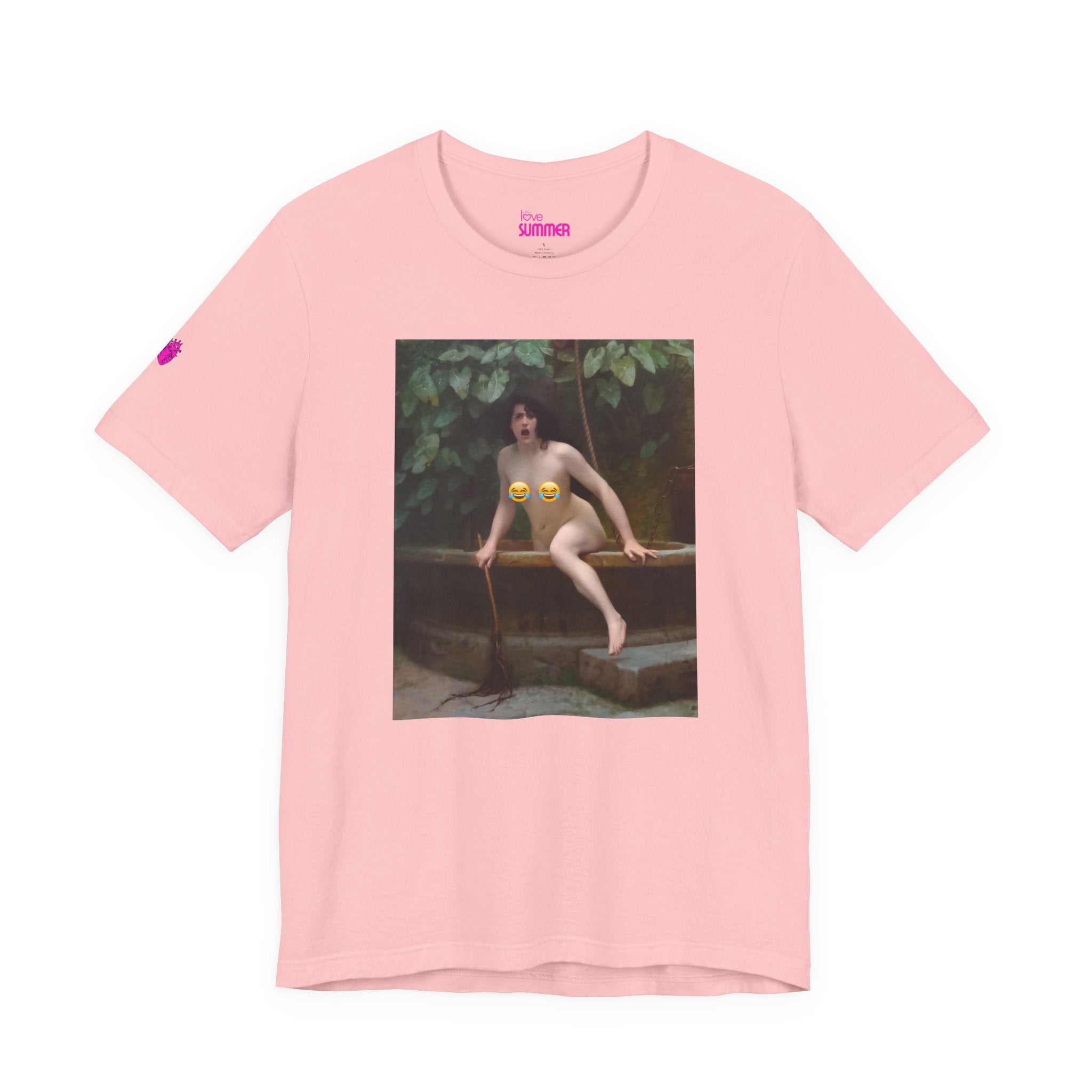 The LoveSummer Studio Tee // Premium Cotton Unisex T-shirt- Art Logo Graphic
