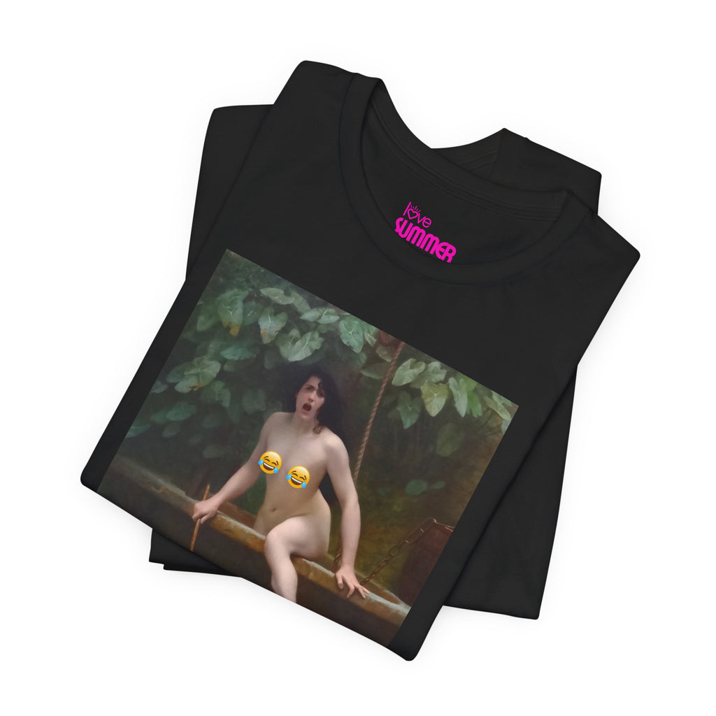 The LoveSummer Studio Tee // Premium Cotton Unisex T-shirt- Art Logo Graphic