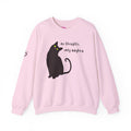 NO THOUGHTS, ONLY MAYHEM — Cozy Sweatshirt | Funny Cat Apparel