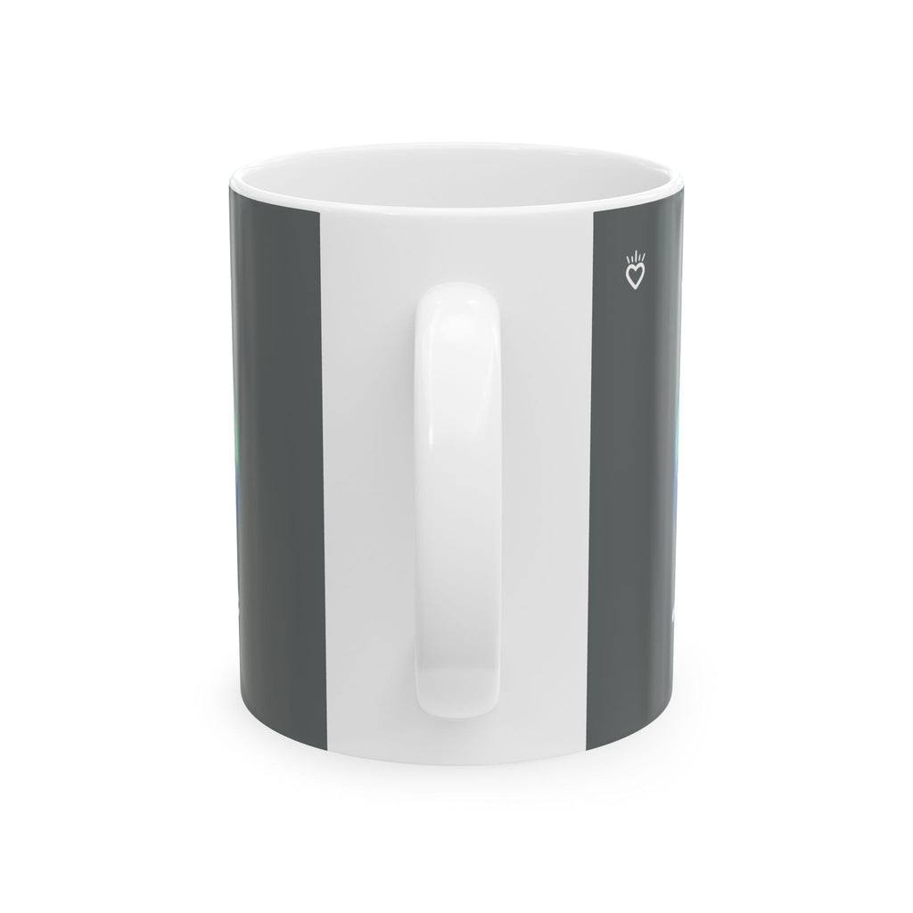 IN THE WORLD AND OF IT Statement Mug // Durable Ceramic Mug - 11 oz, 15 oz