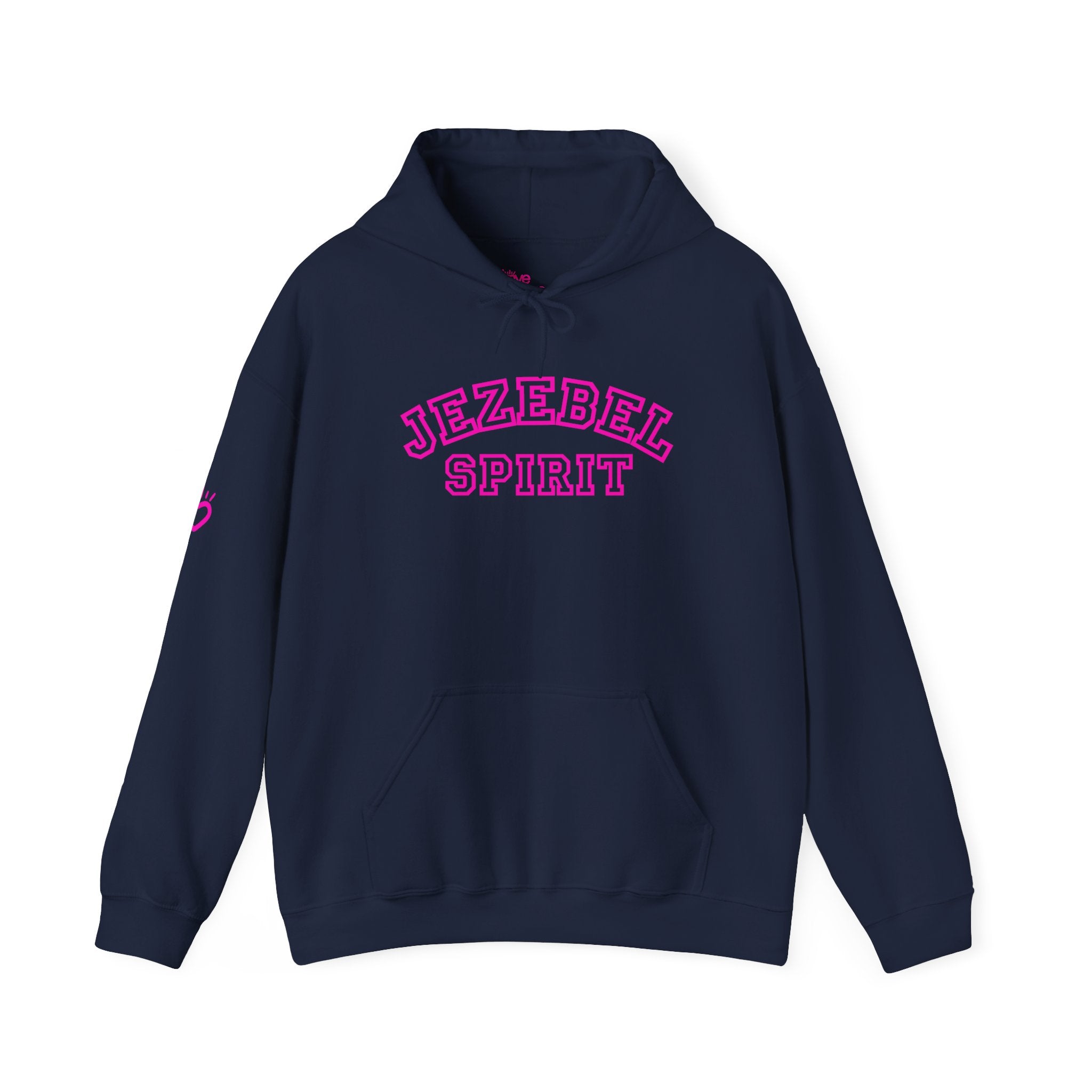 JEZEBEL SPIRIT Statement Hoodie // Premium Cotton Hooded Sweatshirt - Defiant Minimalist Hoodie