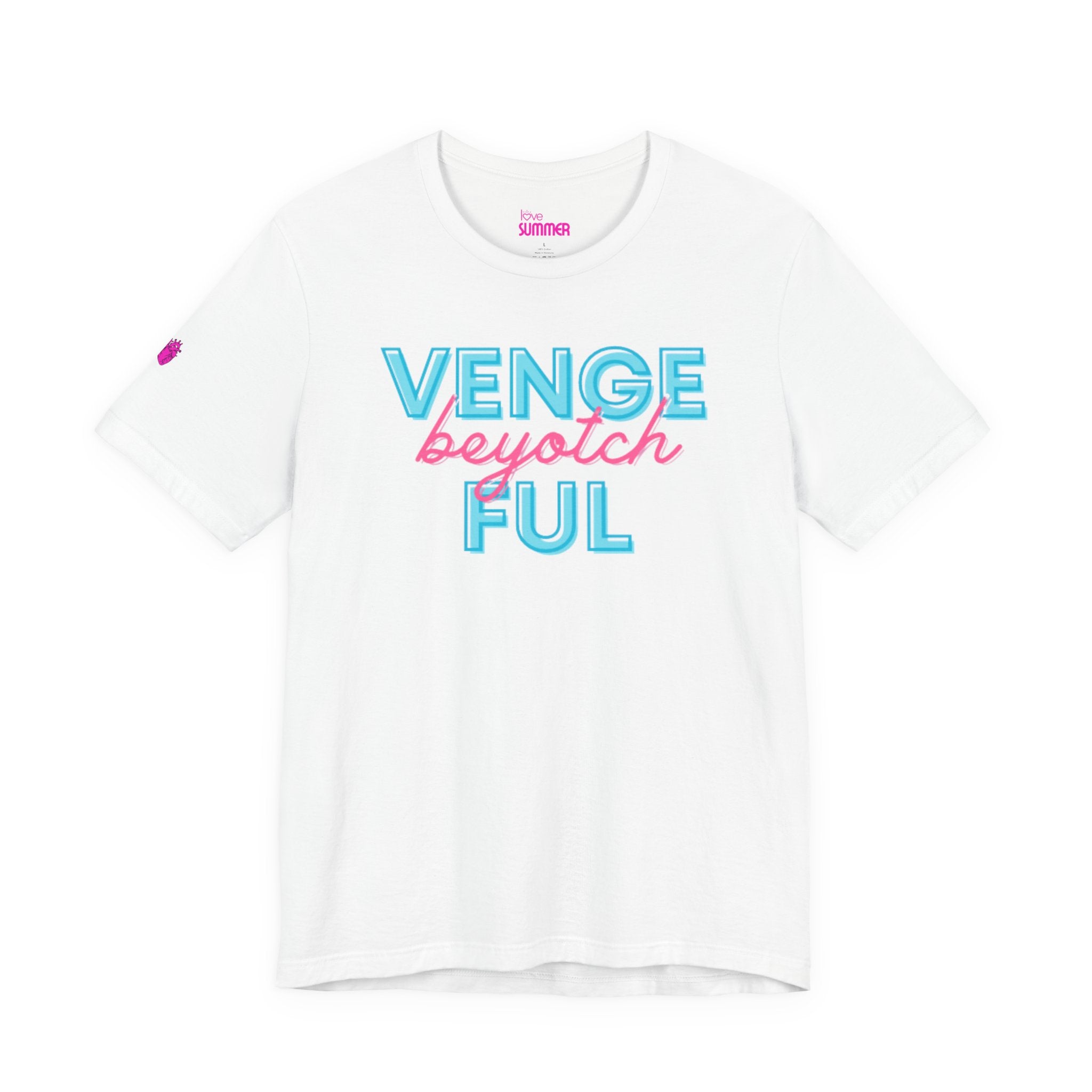 Vengeful Beyotch Graphic Tee // Premium Cotton Unisex T-shirt - Statement Tee
