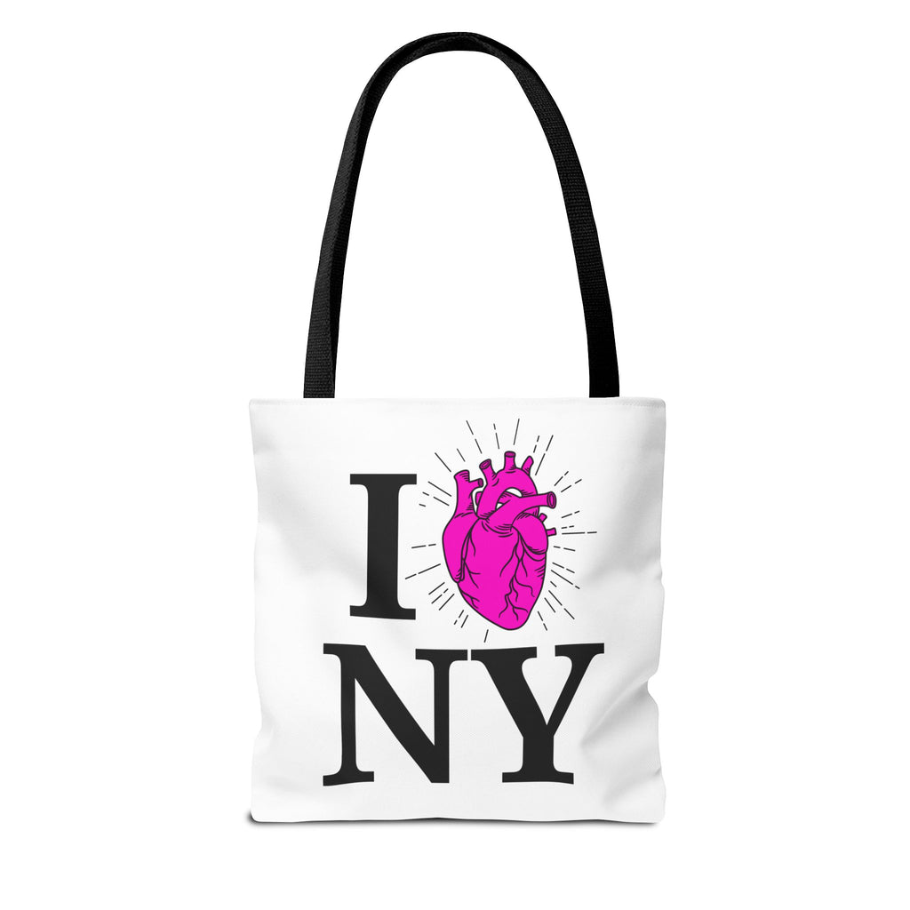 I (Vibe) Heart NY Tote Bag // Compact Everyday Tote - Iconic Logo Bag
