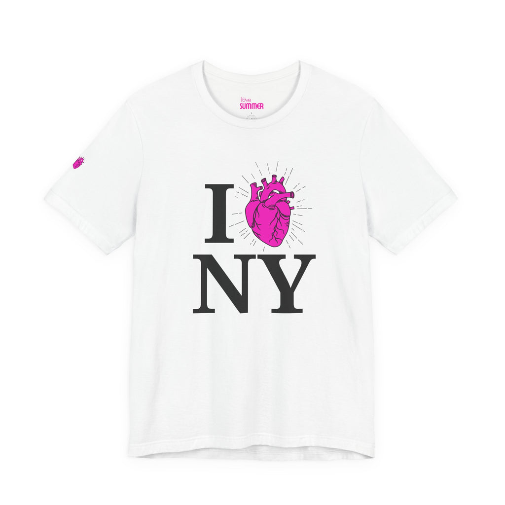 I (Vibe) Heart NY Tee // Premium Cotton Unisex T-shirt - Iconic Logo Tee