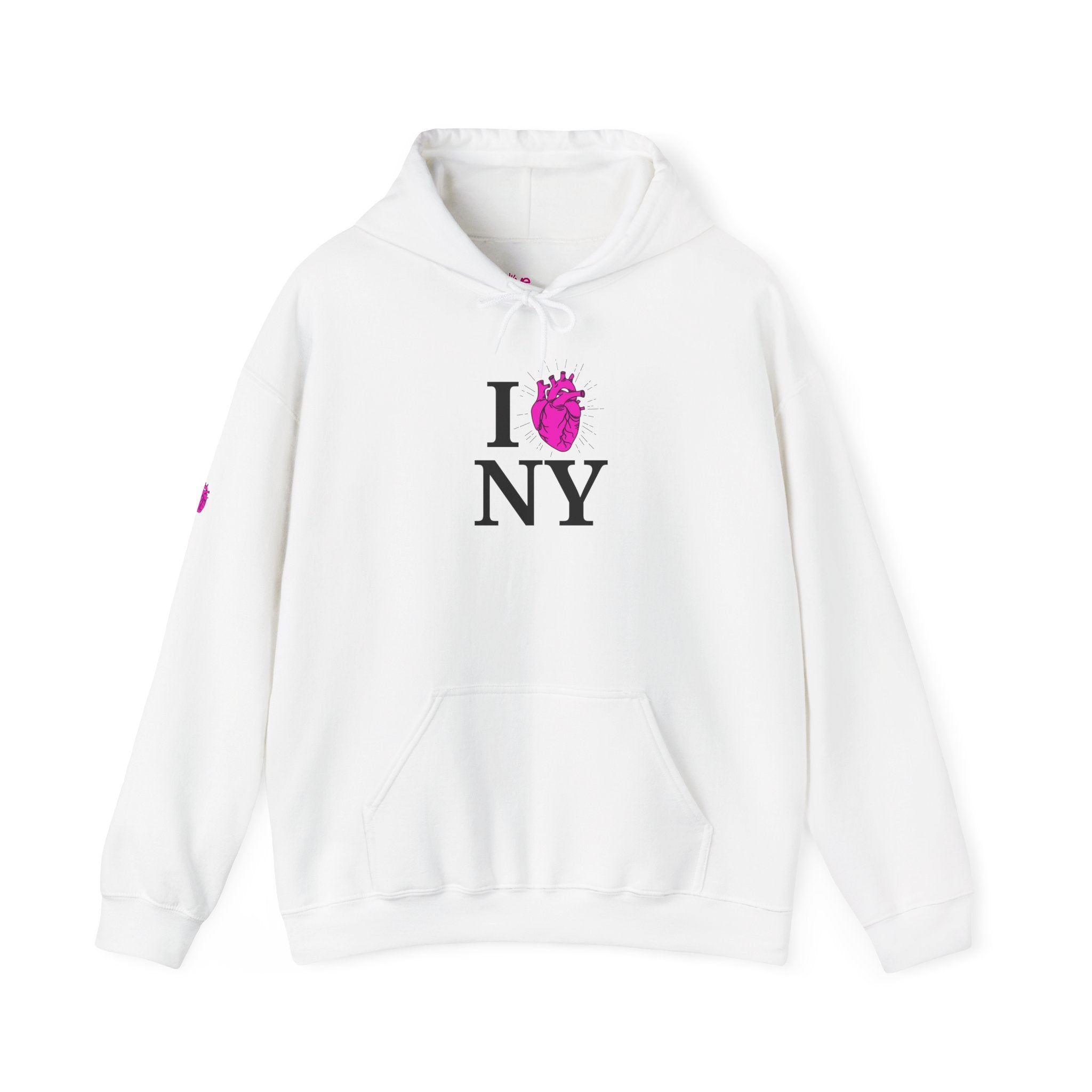I (Vibe) Heart NY Hoodie // Soft Cotton Hooded Sweatshirt - Iconic Logo Hoodie