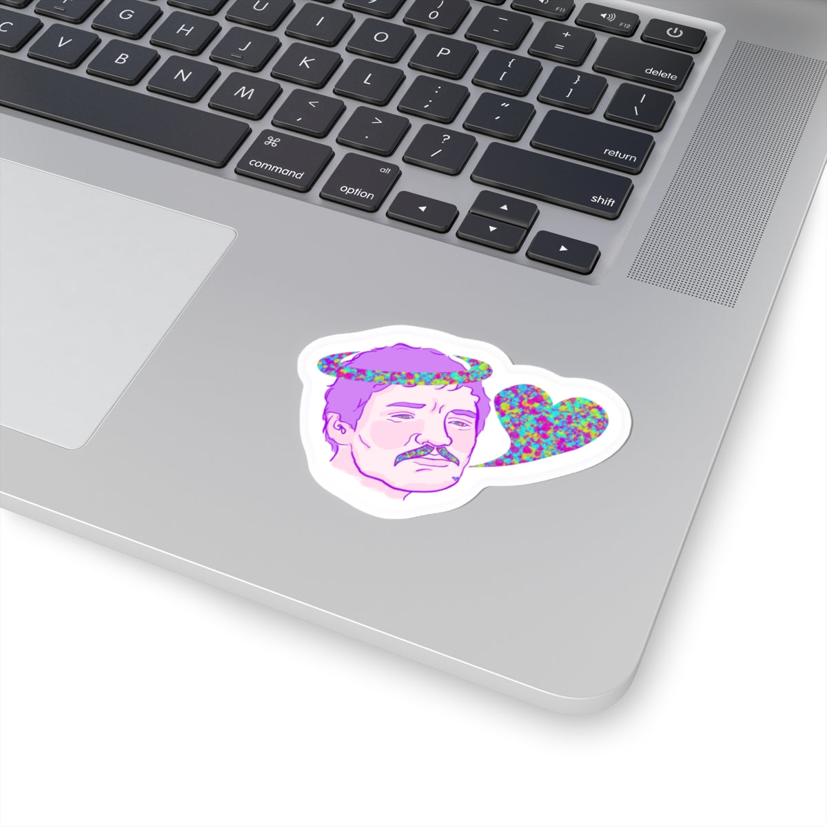 SPEAK LOVE — Kiss-Cut Sticker | Pop Art Heart Design