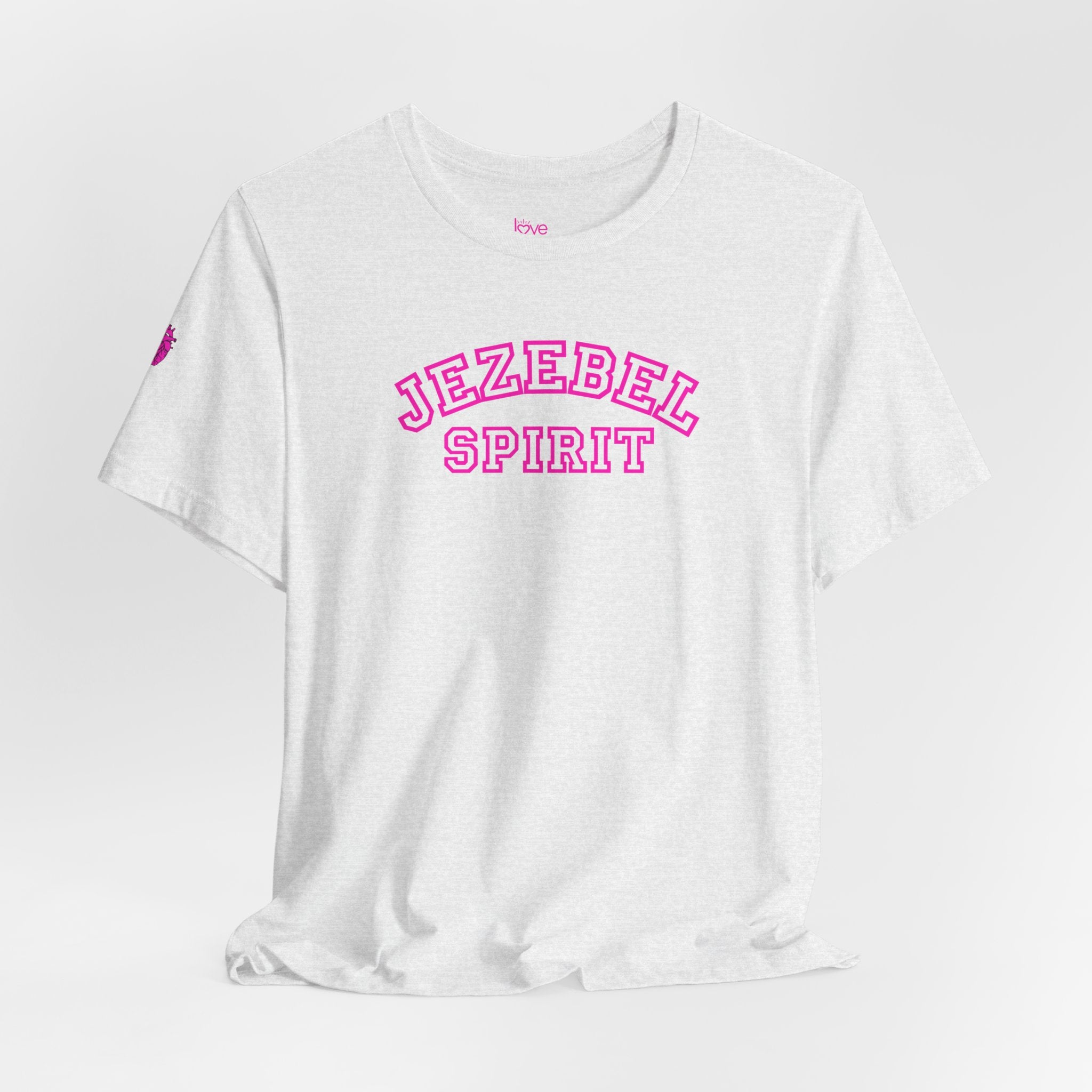 JEZEBEL SPIRIT Statement Tee // Premium Cotton T-shirt - Defiant Minimalist Tee