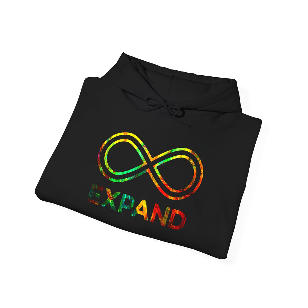 EXPAND Hoodie // Soft Cotton Hooded Sweatshirt - Expansion Hoodie
