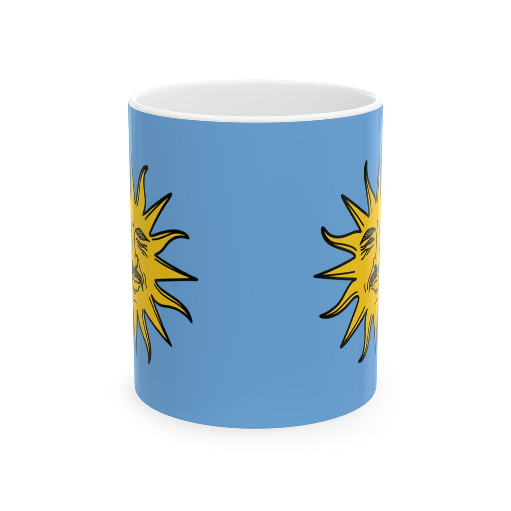 EL SOL Pedro Pascal Sun Portrait Mug // Durable Ceramic Mug - 11 oz, 15 oz