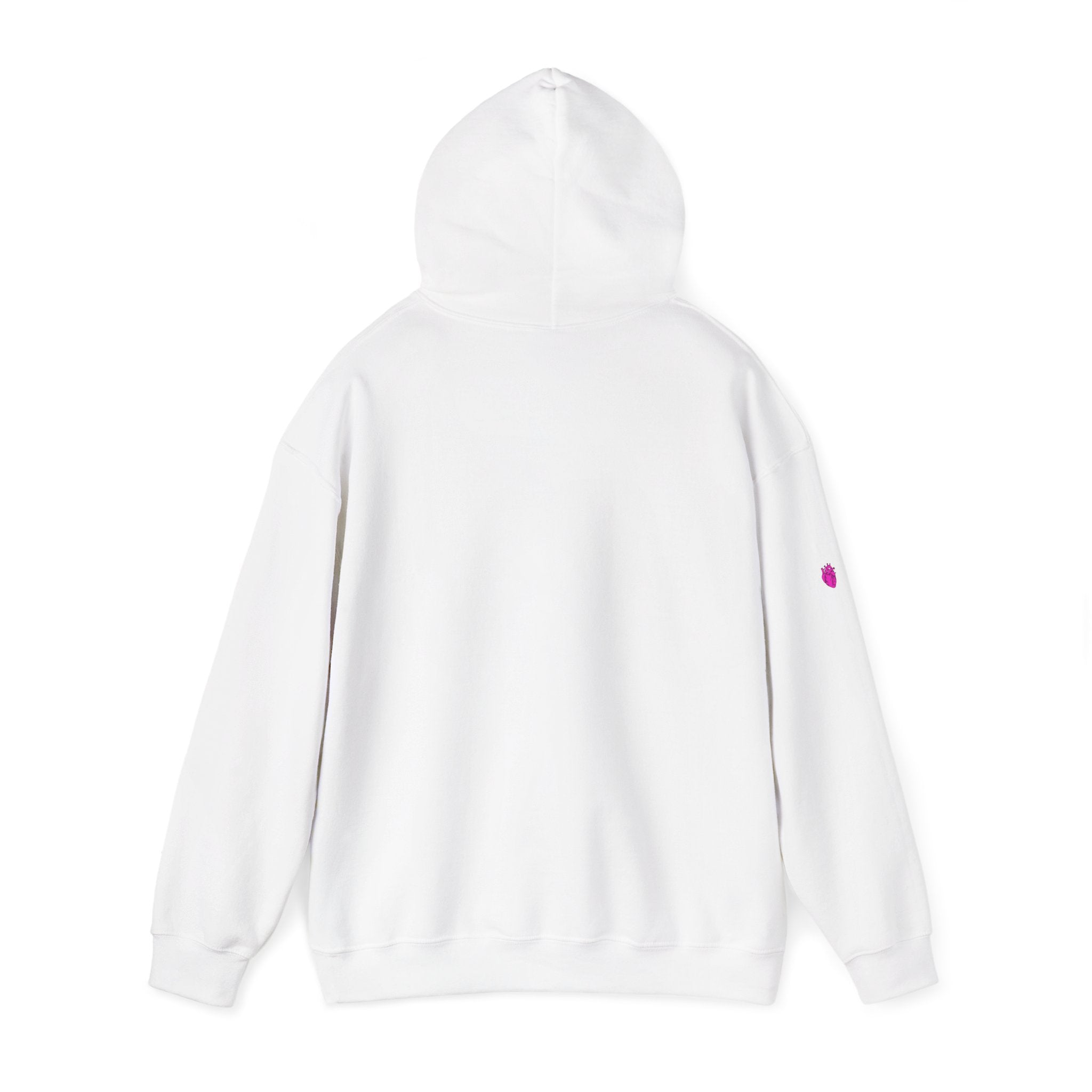 #F506B8 Love Summer Pink Color Swatch Hoodie // Soft Cotton Hooded Sweatshirt — Graphic Brand Hoodie