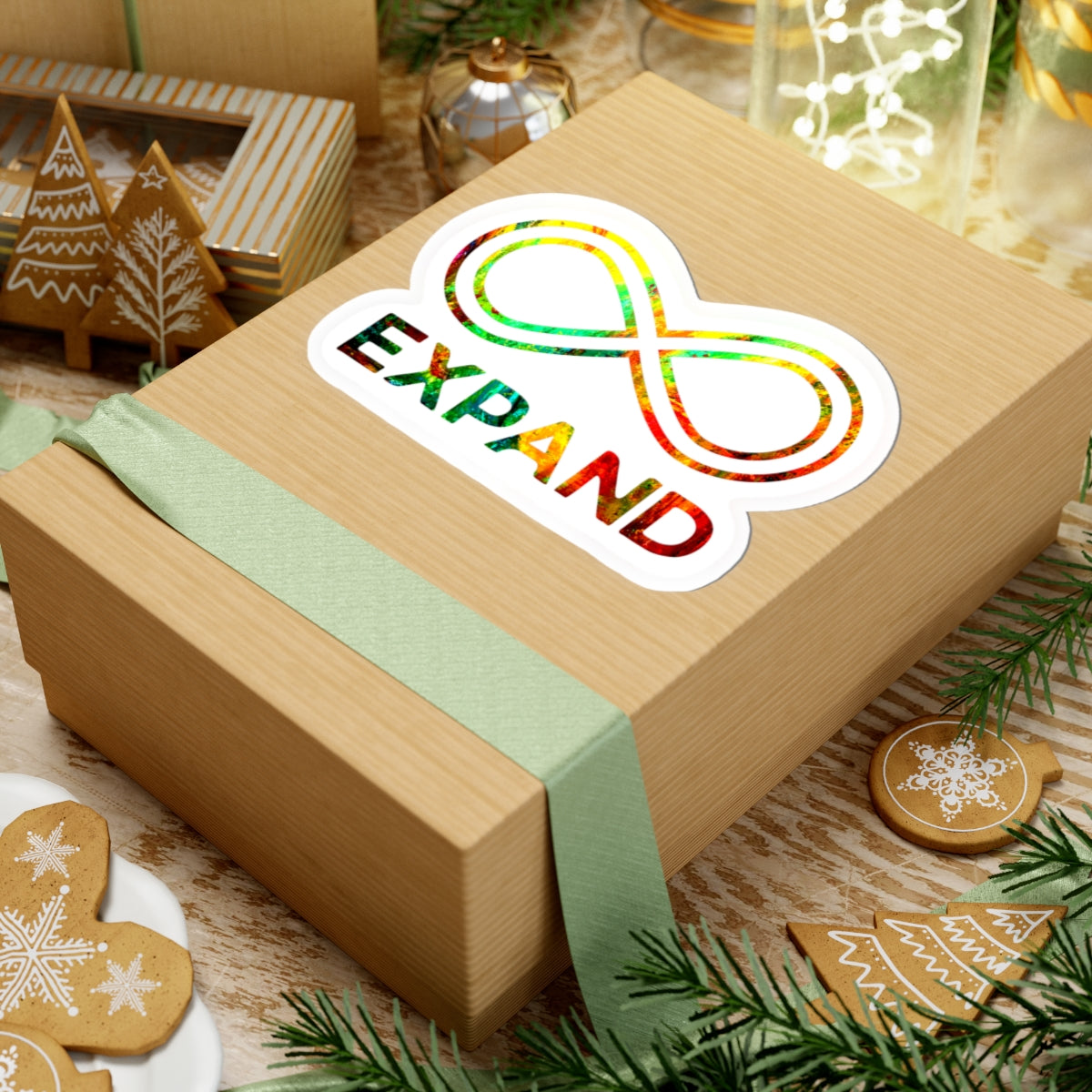 EXPAND — Kiss-Cut Sticker | Colorful, Durable Vinyl