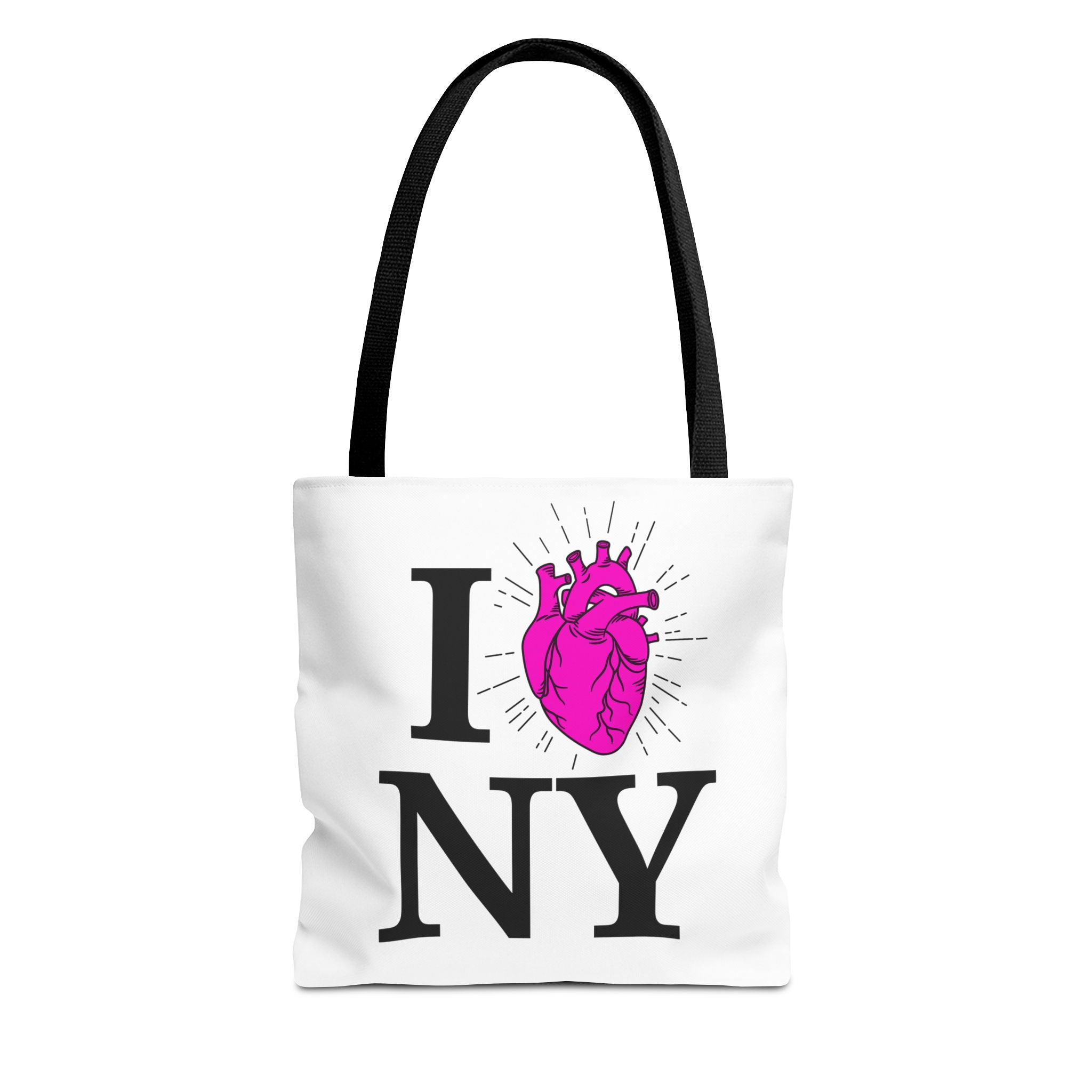 I (Vibe) Heart NY Tote Bag // Compact Everyday Tote - Iconic Logo Bag