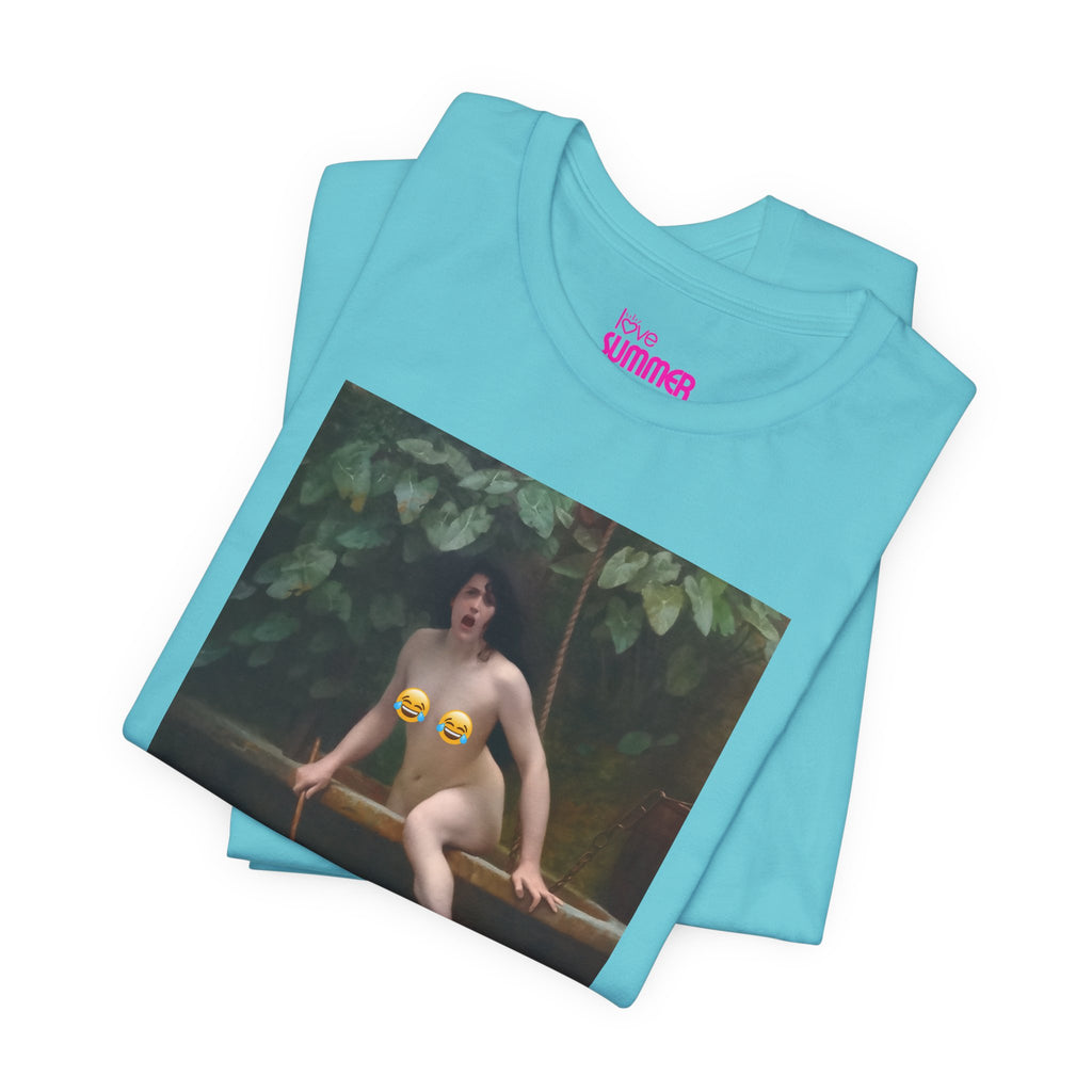 The LoveSummer Studio Tee // Premium Cotton Unisex T-shirt- Art Logo Graphic
