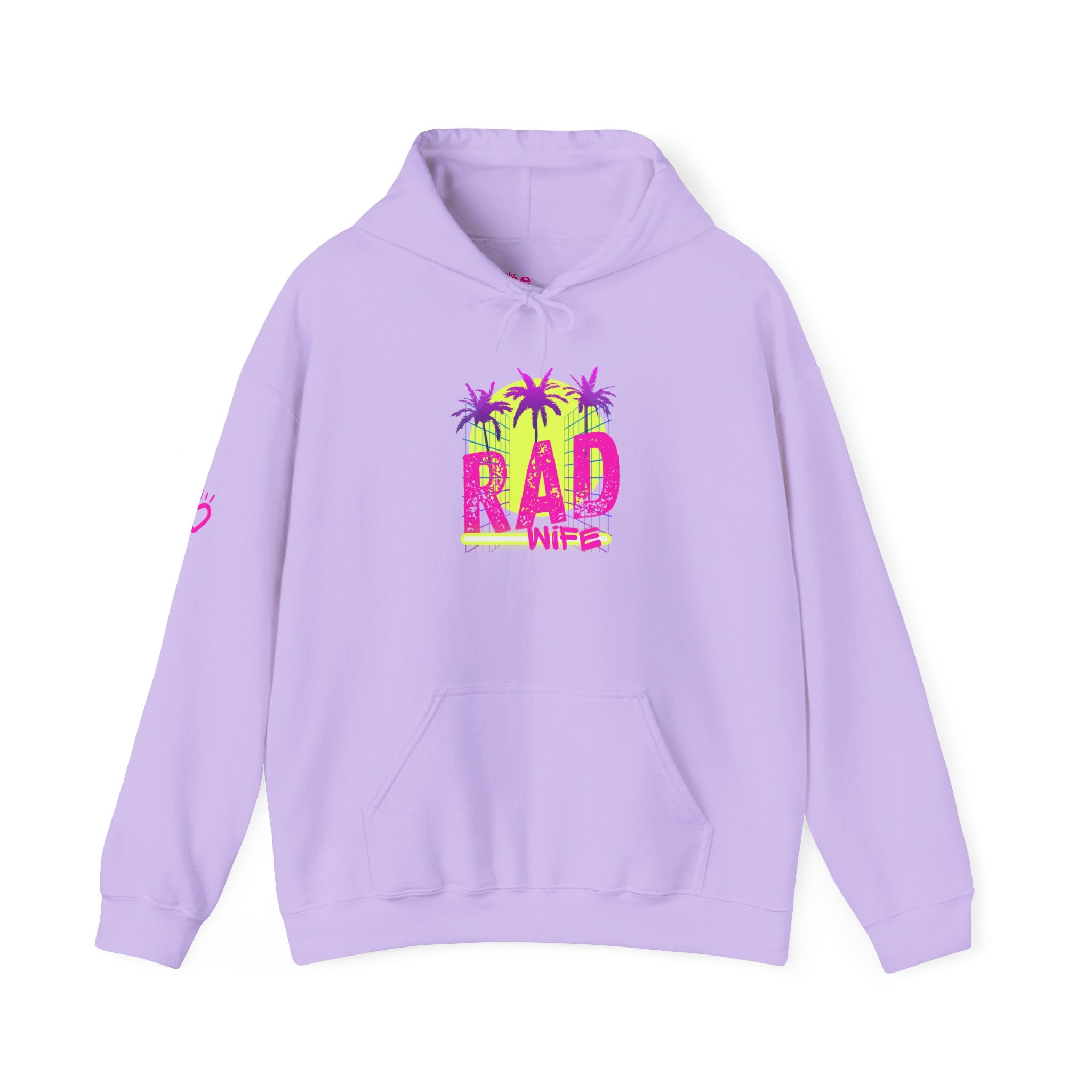 Rad Wife Retro Hoodie // Soft Hooded Sweatshirt - Statement Hoodie