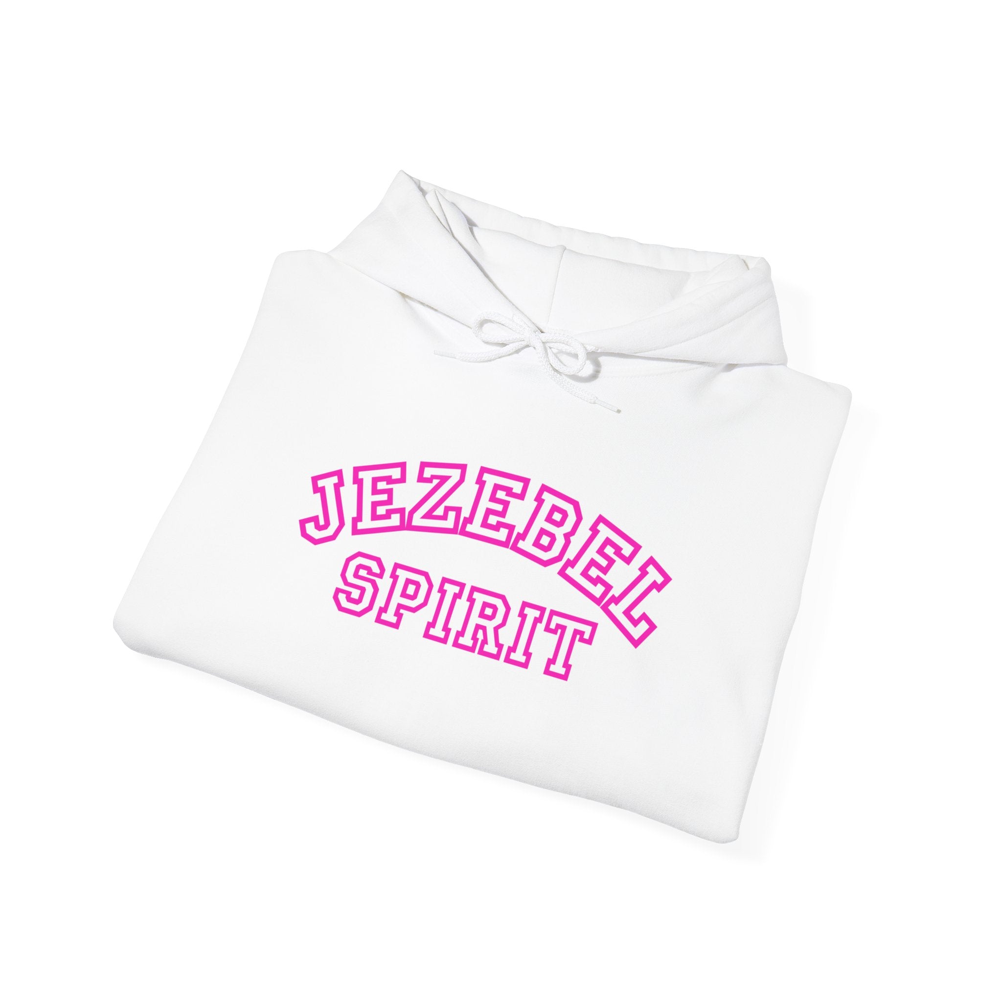 JEZEBEL SPIRIT Statement Hoodie // Premium Cotton Hooded Sweatshirt - Defiant Minimalist Hoodie