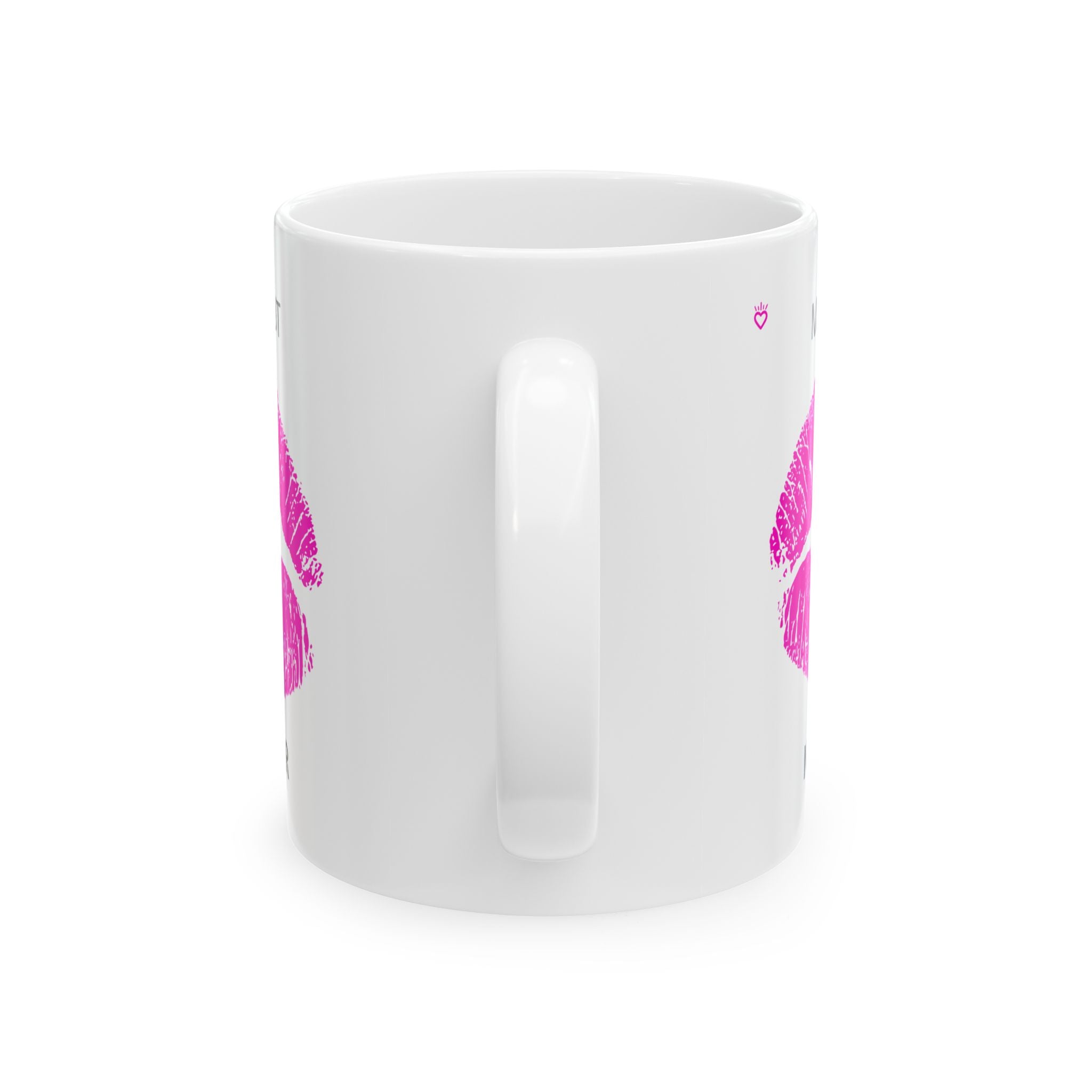 MAKE OUT, NOT WAR Statement Mug // Durable Ceramic Mug - 11 oz, 15 oz