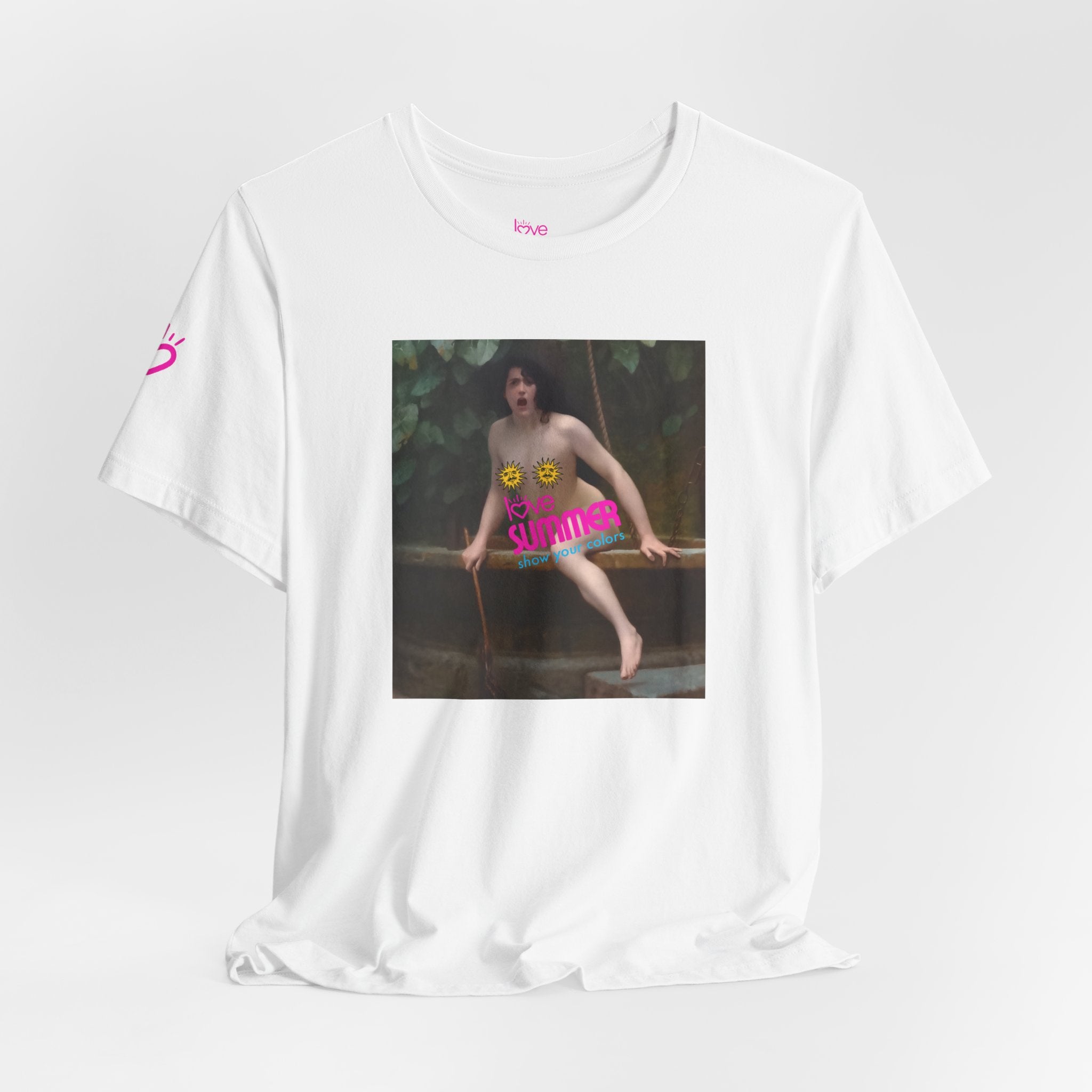 The Love Summer Studio Tee // Premium Cotton Unisex T-shirt- Art Logo Graphic