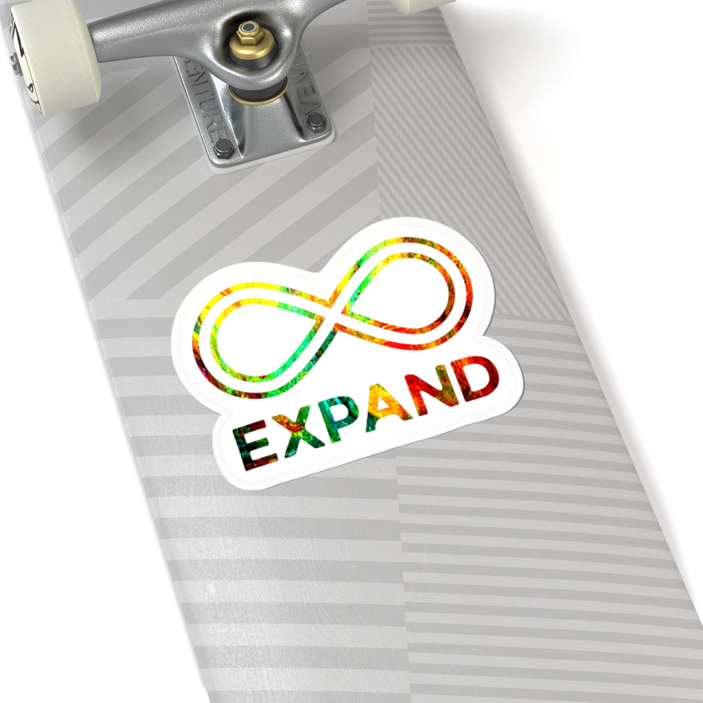 EXPAND — Kiss-Cut Sticker | Colorful, Durable Vinyl