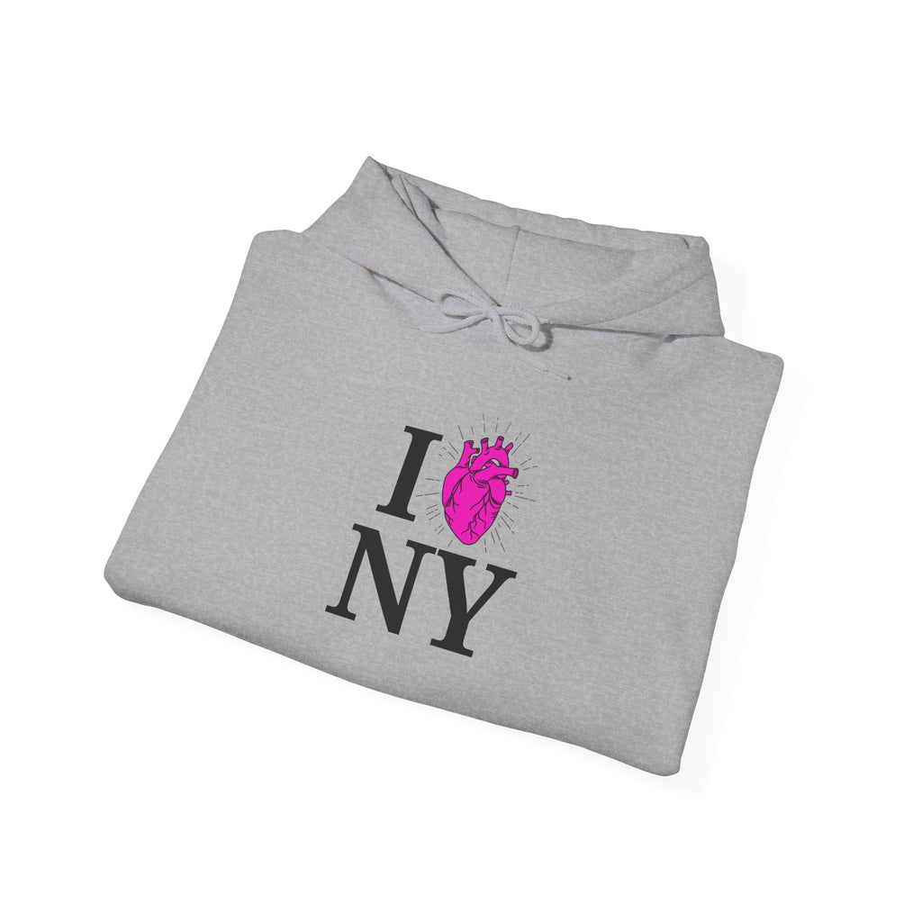 I (Vibe) Heart NY Hoodie // Soft Cotton Hooded Sweatshirt - Iconic Logo Hoodie