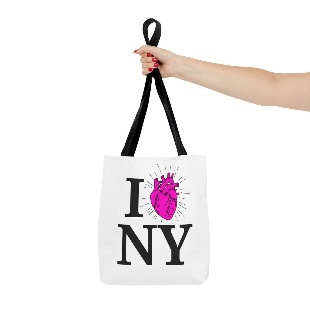 I (Vibe) Heart NY Tote Bag // Compact Everyday Tote - Iconic Logo Bag