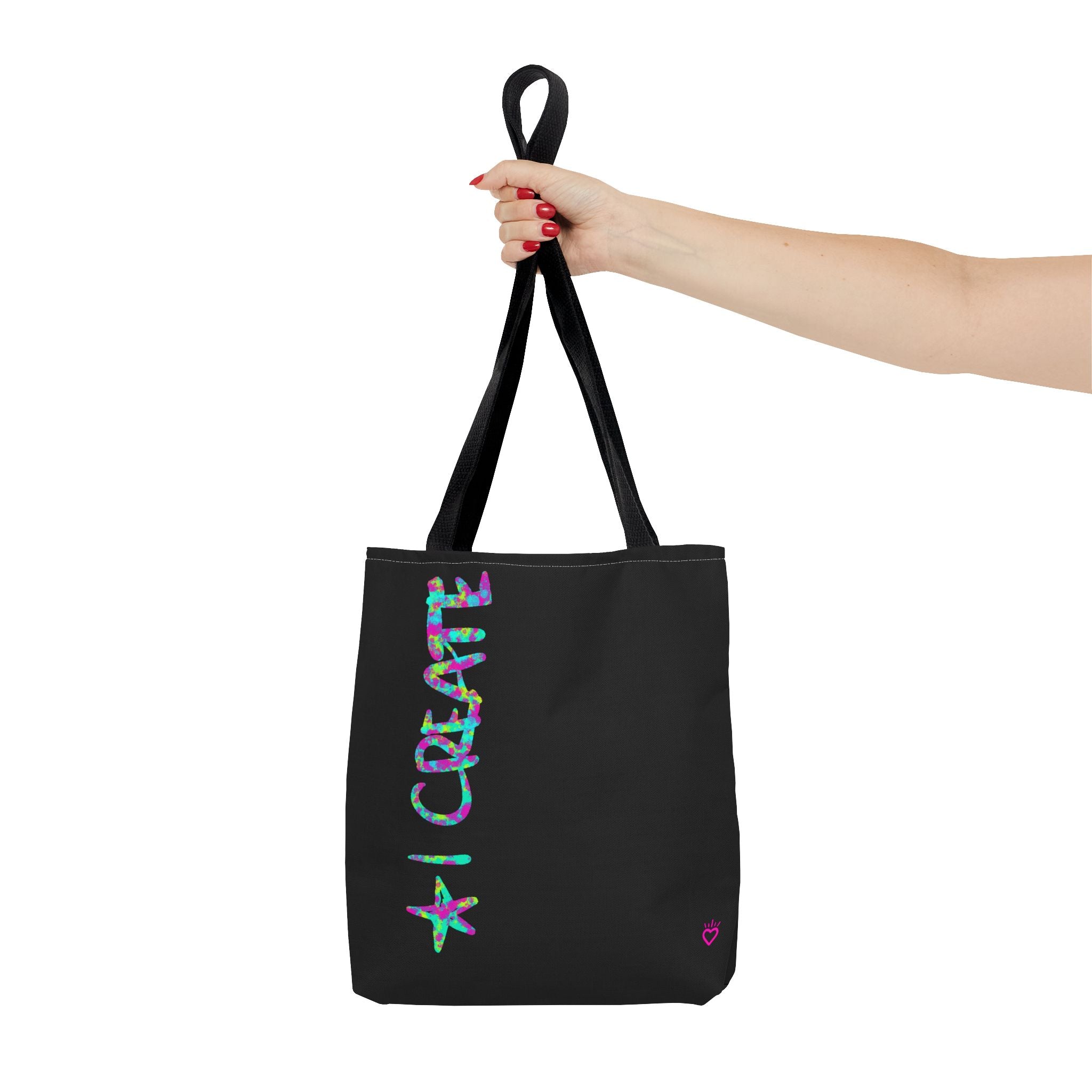 I CREATE Artist Everyday Tote Bag // Compact Tote Bag - Art Carryall