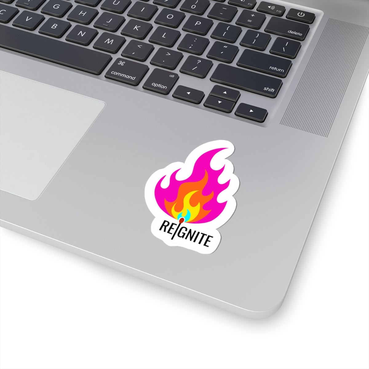 REIGNITE — Kiss-Cut Sticker | Flame & Match Motivation