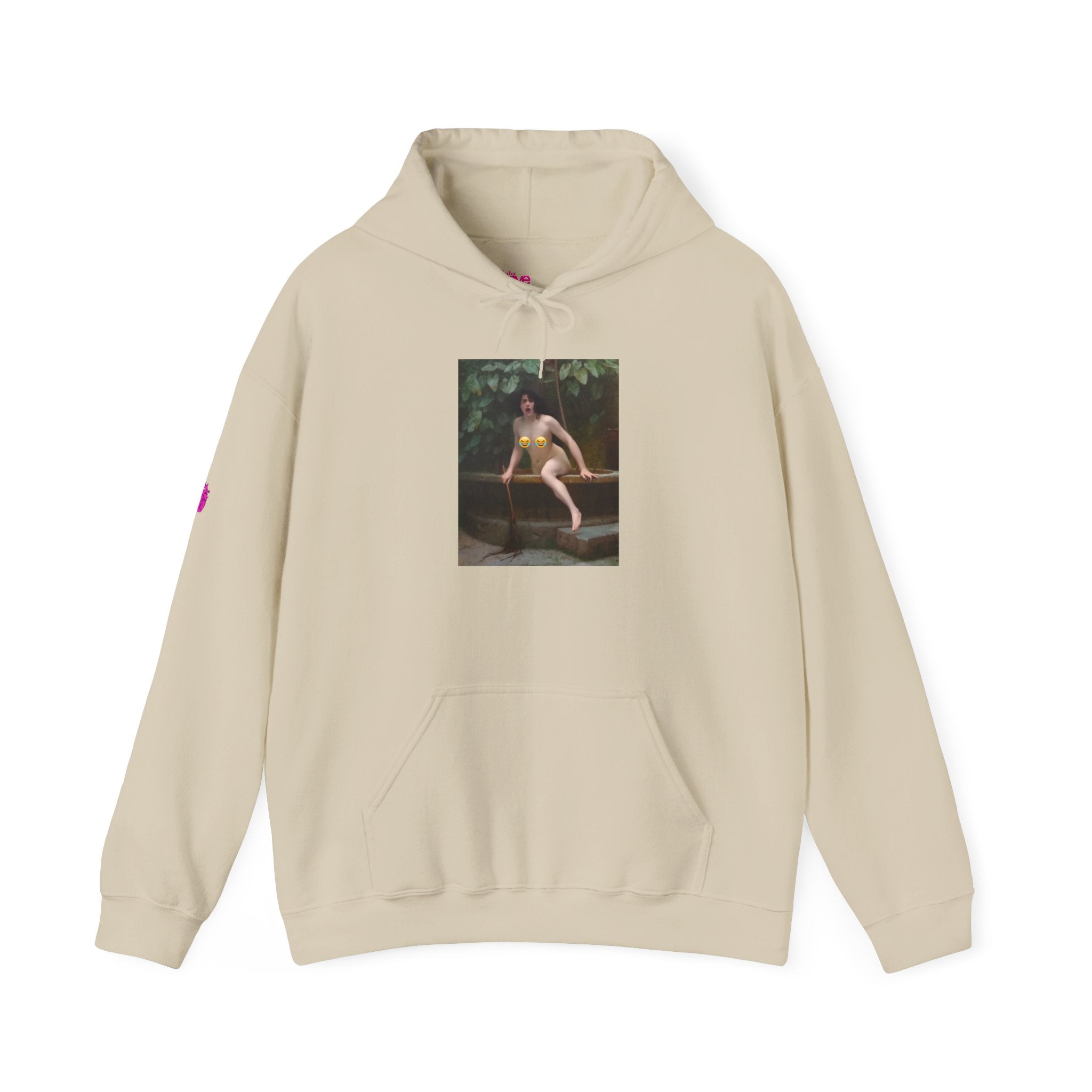 The Love Summer Studio Hoodie // Premium Cotton Hooded Sweatshirt - Art Logo Graphic Hoodie