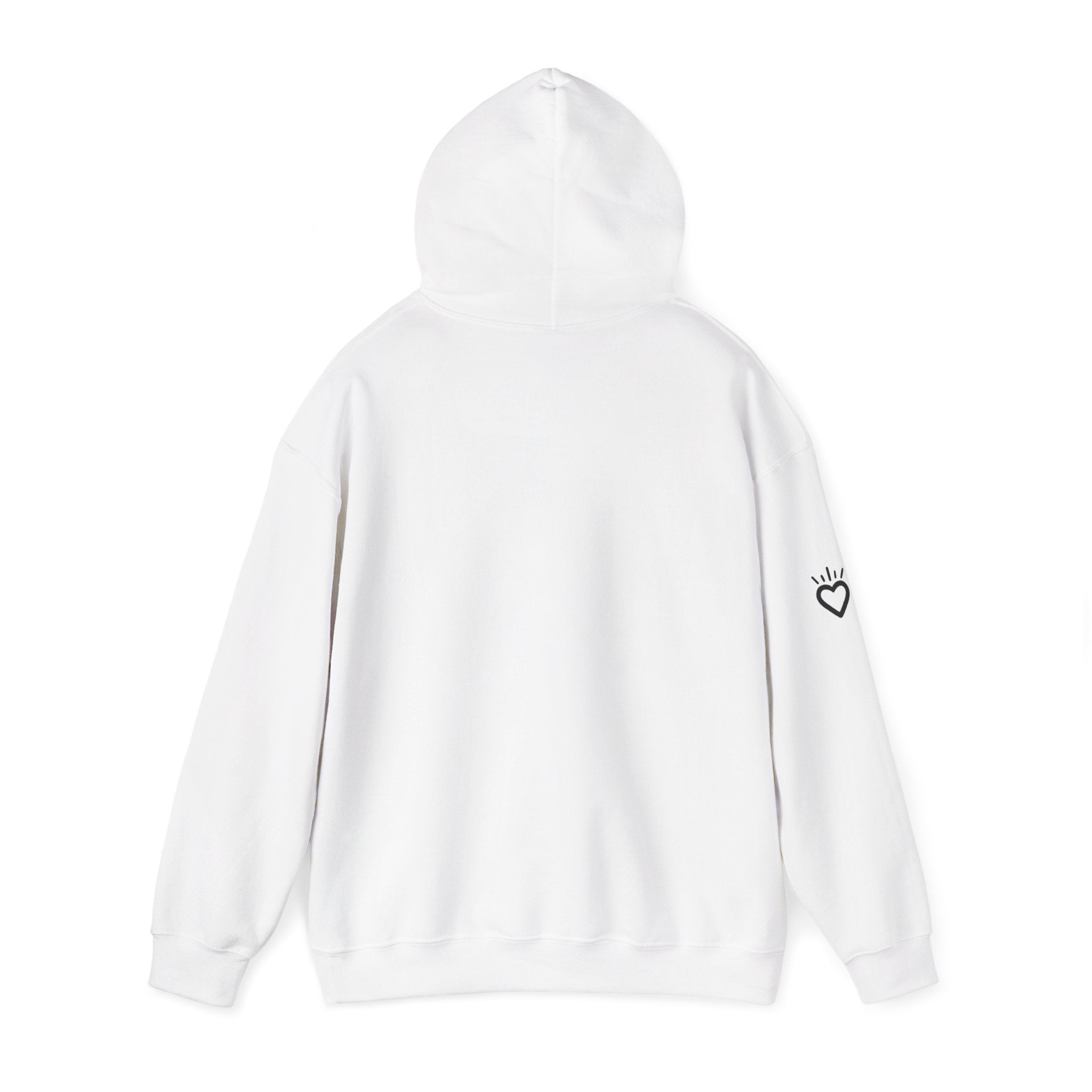 CASH POOR/ LOVE RICH Hoodie // Soft Cotton Hooded Sweatshirt - Statement Hoodie