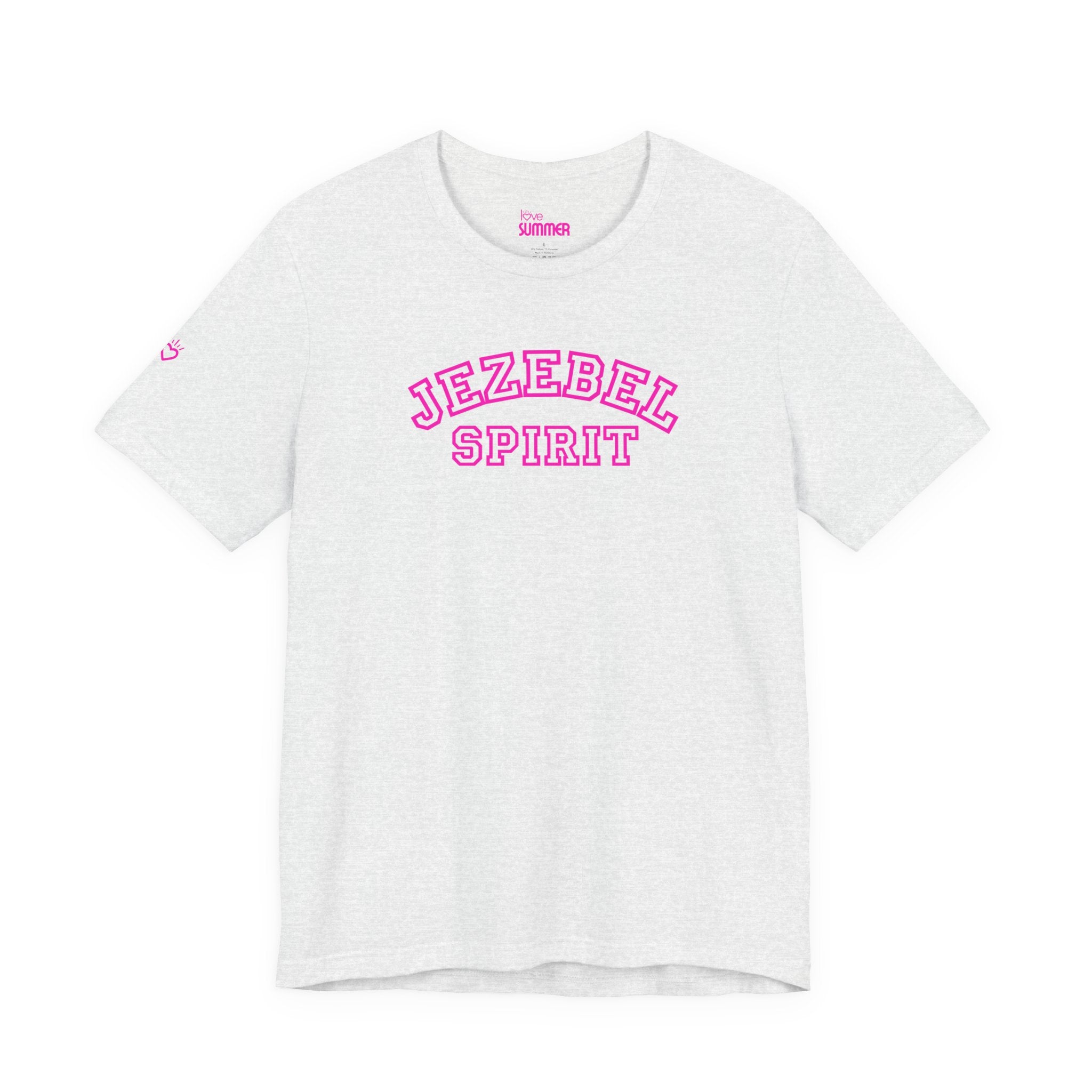 JEZEBEL SPIRIT Statement Tee // Premium Cotton T-shirt - Defiant Minimalist Tee