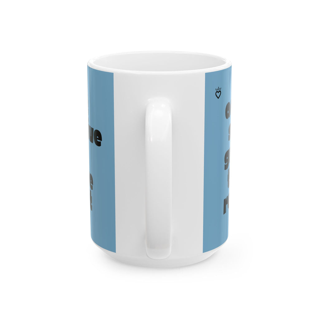 ADAPT, SURVIVE, GROW, THRIVE Cycle Mug // Durable Ceramic Mug - 11 oz, 15 oz