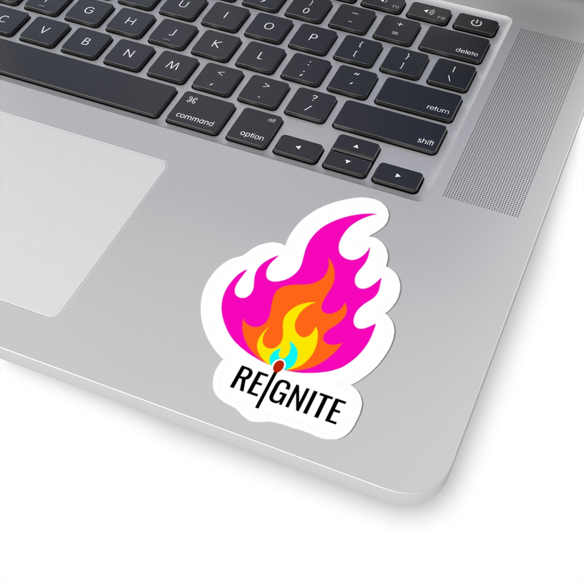 REIGNITE — Kiss-Cut Sticker | Flame & Match Motivation