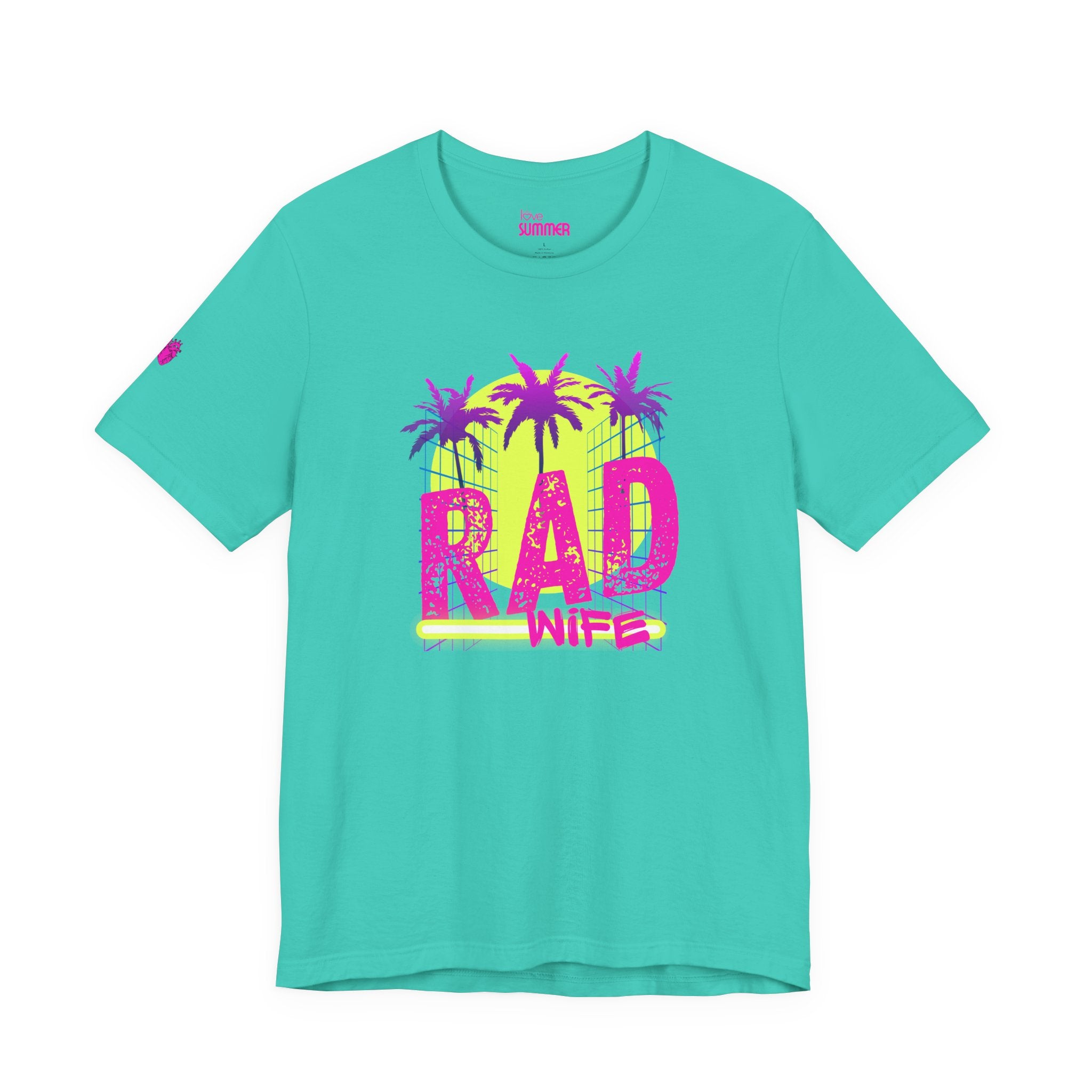 Rad Wife Retro Tee // Premium Cotton Unisex T-shirt - Statement Tee