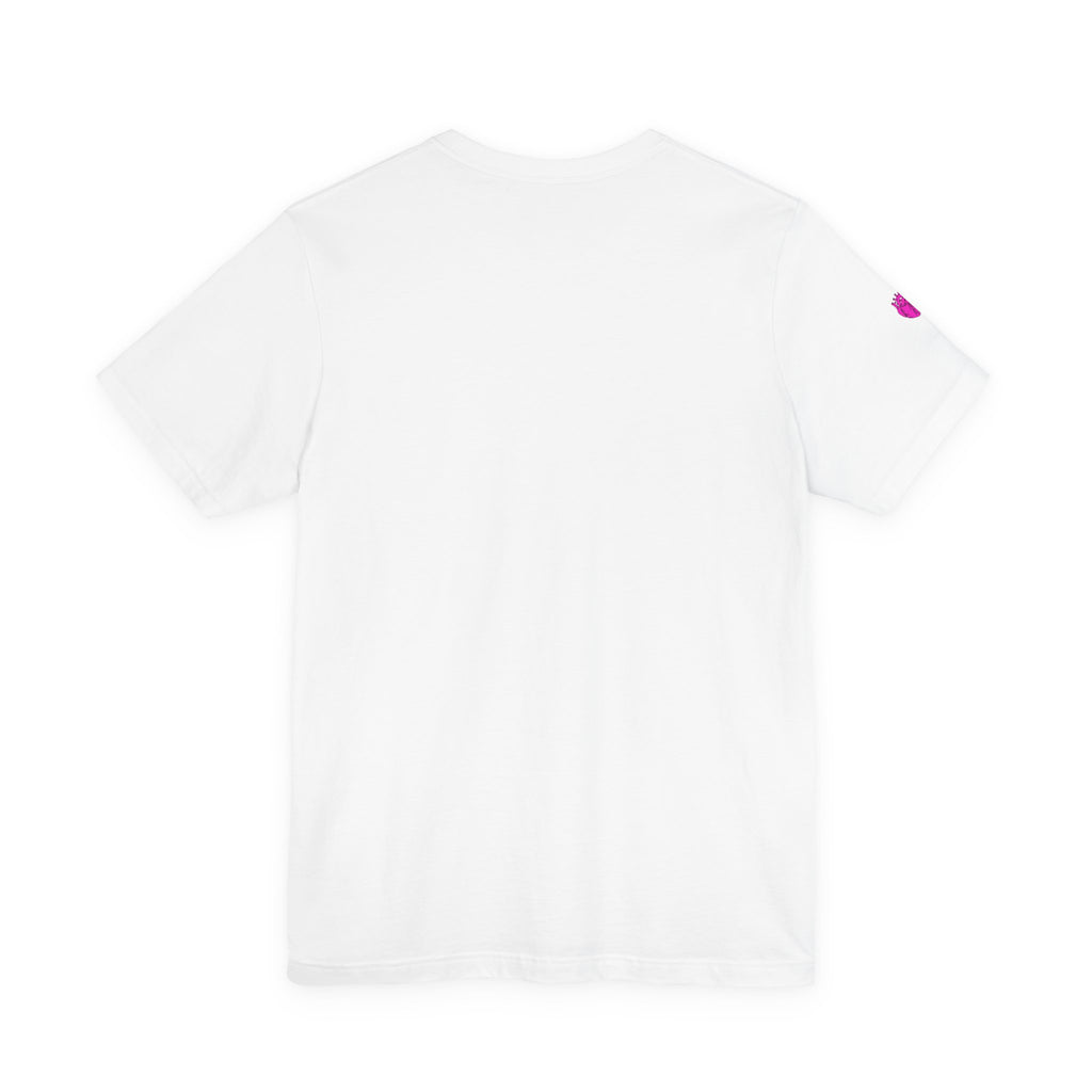 #F506B8 Love Summer Pink Color Swatch Tee // Premium Cotton Unisex T-shirt — Graphic Brand Tee