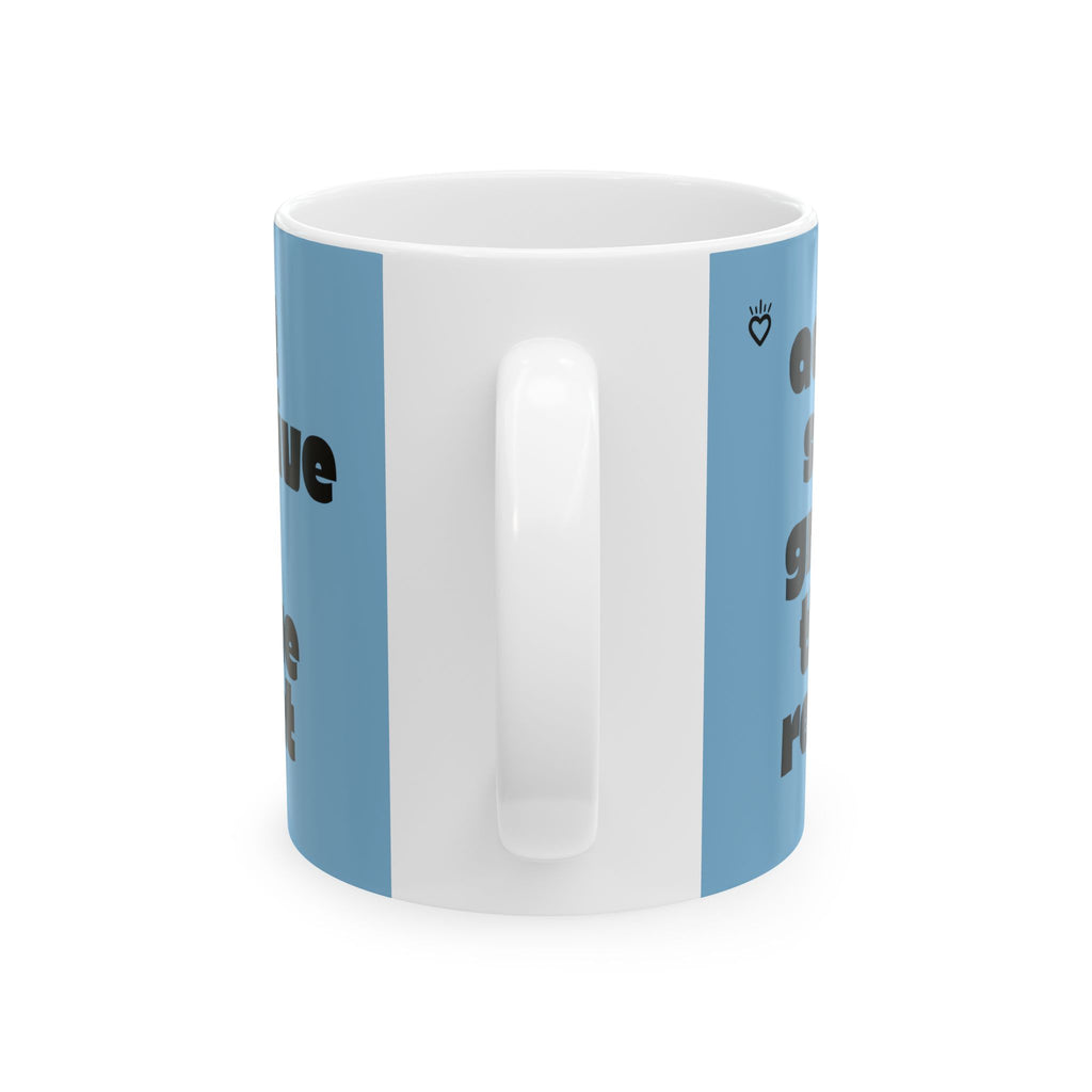 ADAPT, SURVIVE, GROW, THRIVE Cycle Mug // Durable Ceramic Mug - 11 oz, 15 oz
