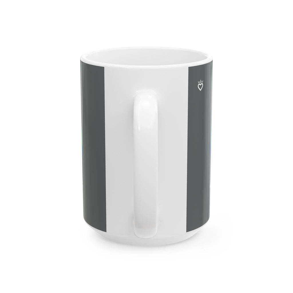 IN THE WORLD AND OF IT Statement Mug // Durable Ceramic Mug - 11 oz, 15 oz